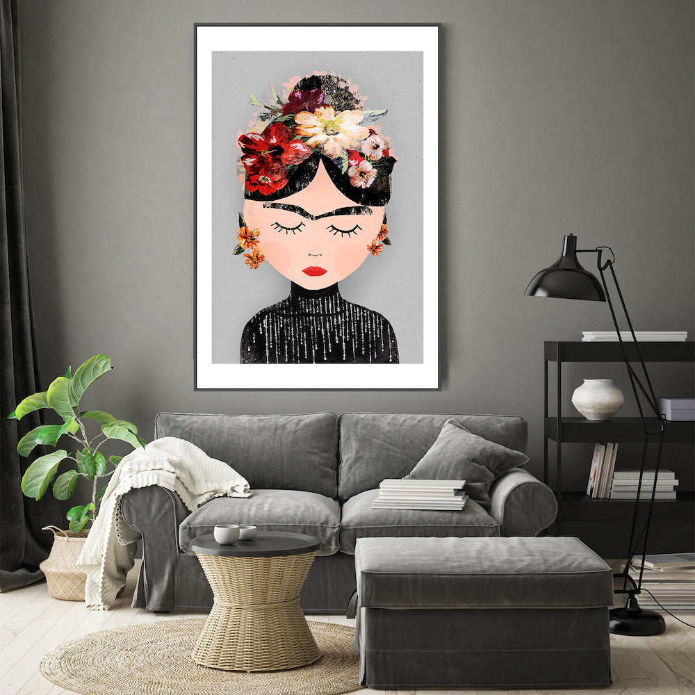 Frida, Grey Version , By Treechild