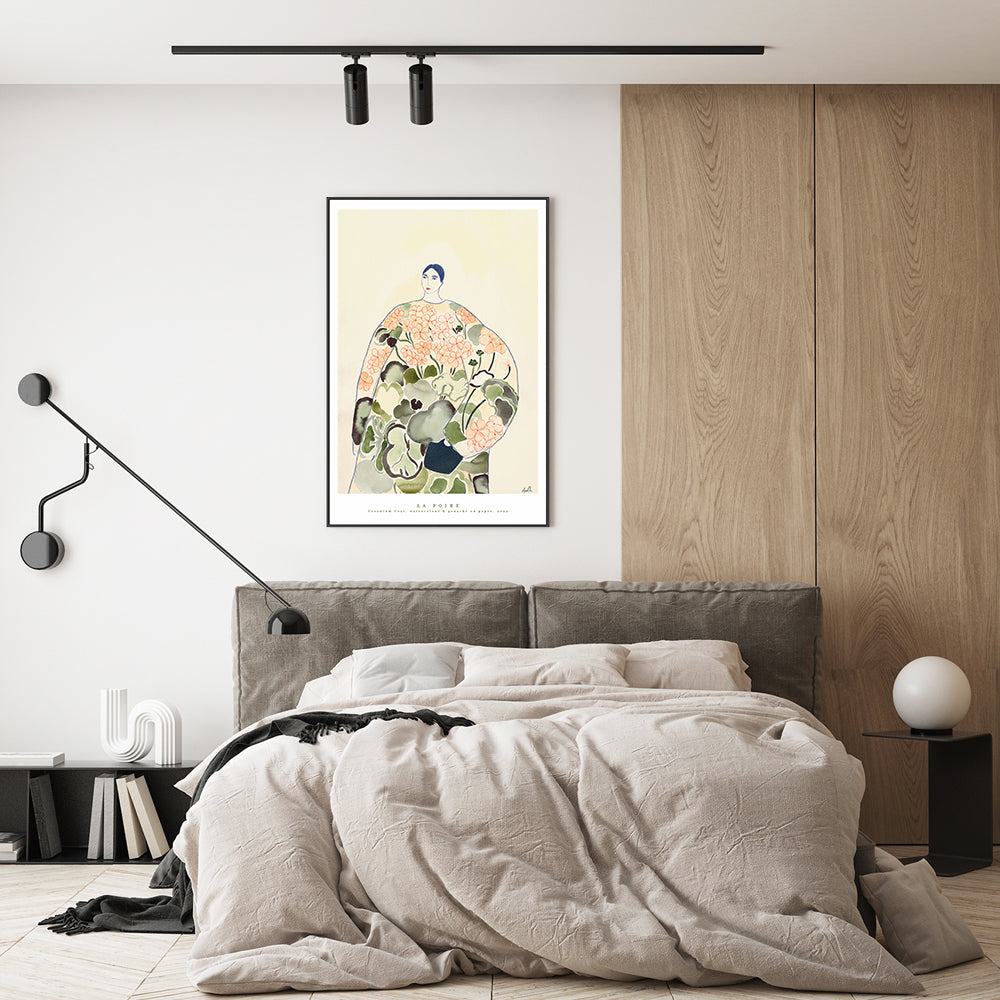 wall-art-print-canvas-poster-framed-Geranium , By La Poire-GIOIA-WALL-ART