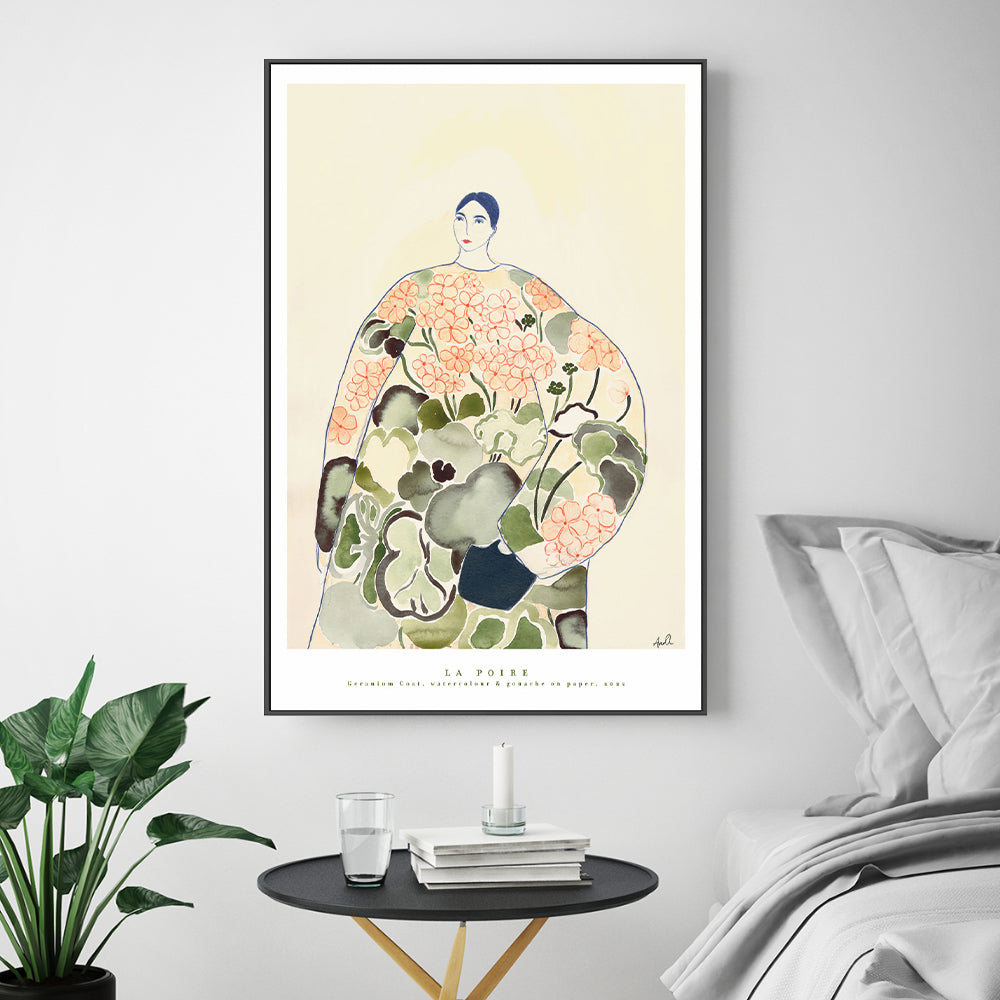 wall-art-print-canvas-poster-framed-Geranium , By La Poire-GIOIA-WALL-ART