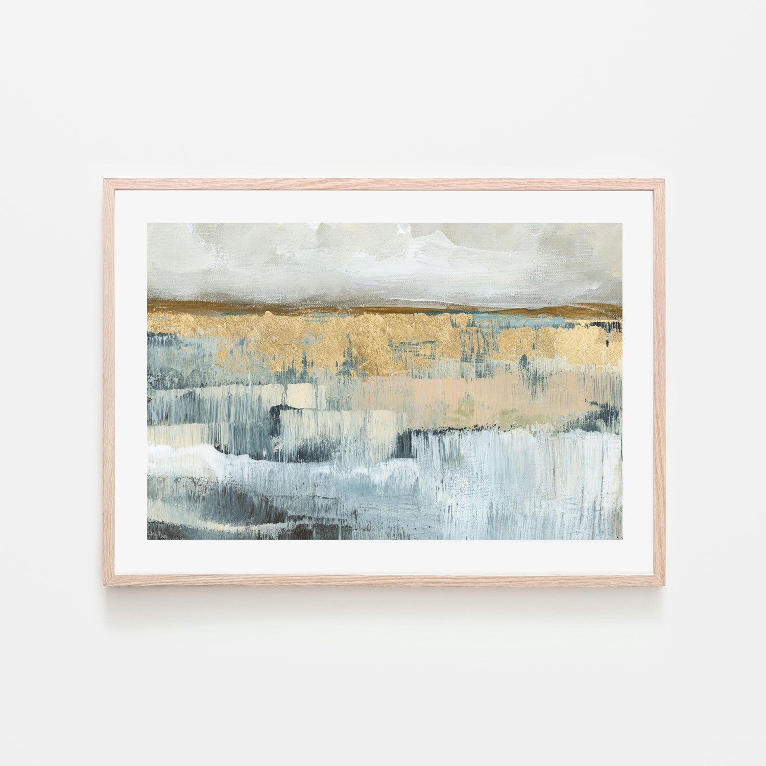 wall-art-print-canvas-poster-framed-Golden Horizon , By Nina Blue-6