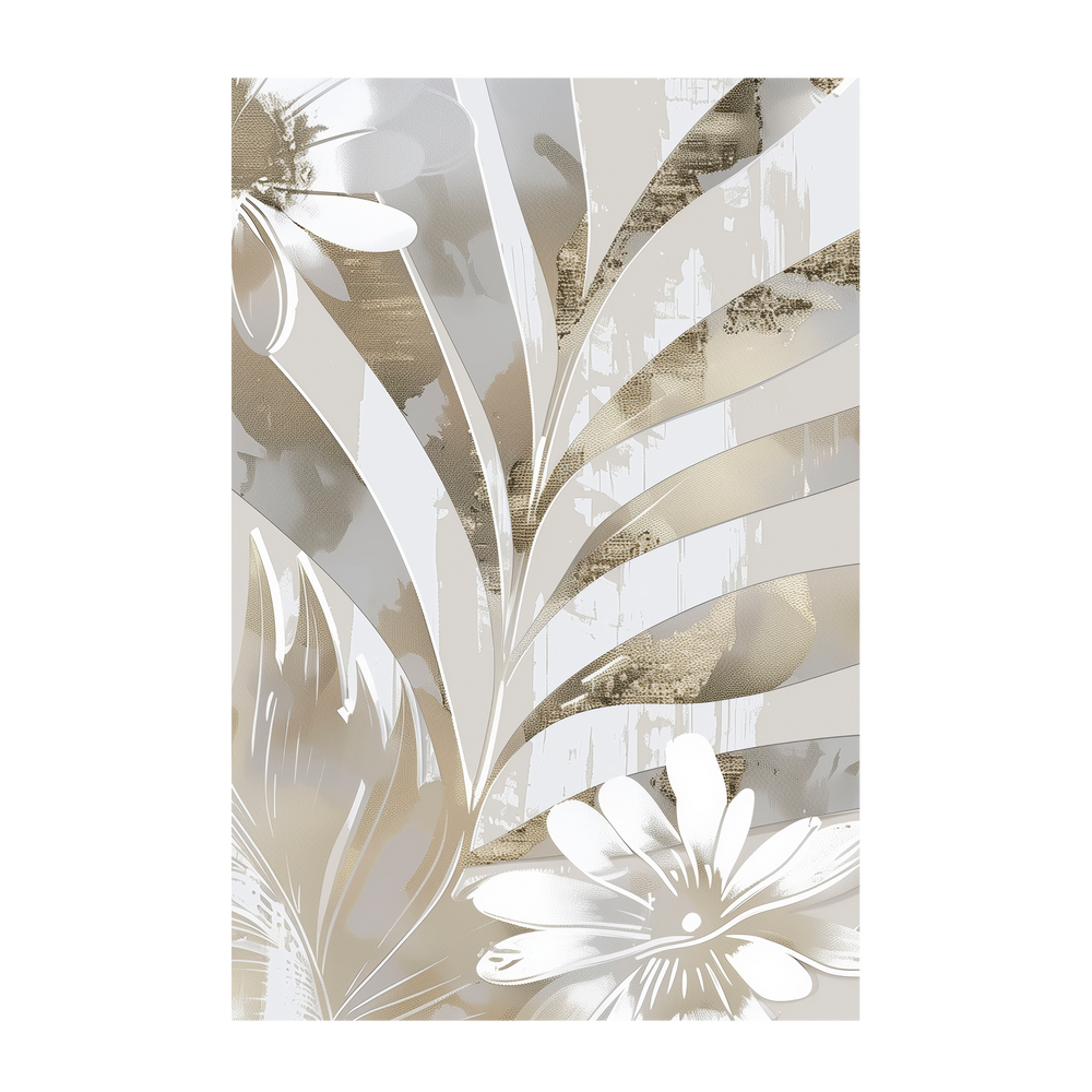 Golden Palms, Style A , By Bella Eve |Wall Art Print Framed Canvas