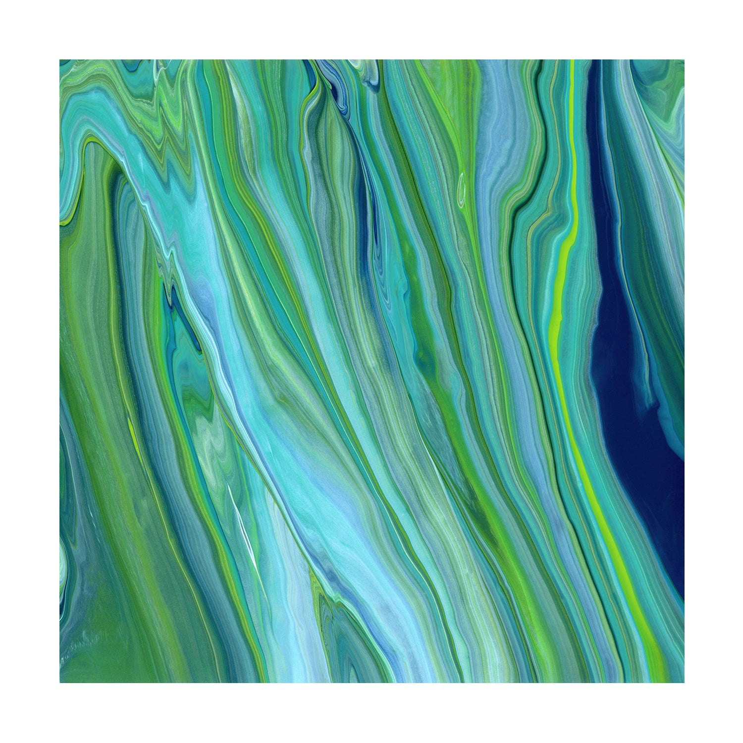 wall-art-print-canvas-poster-framed-Green Blue Marble , Style A , By Cathy Anderson , By Cathy Anderson-1