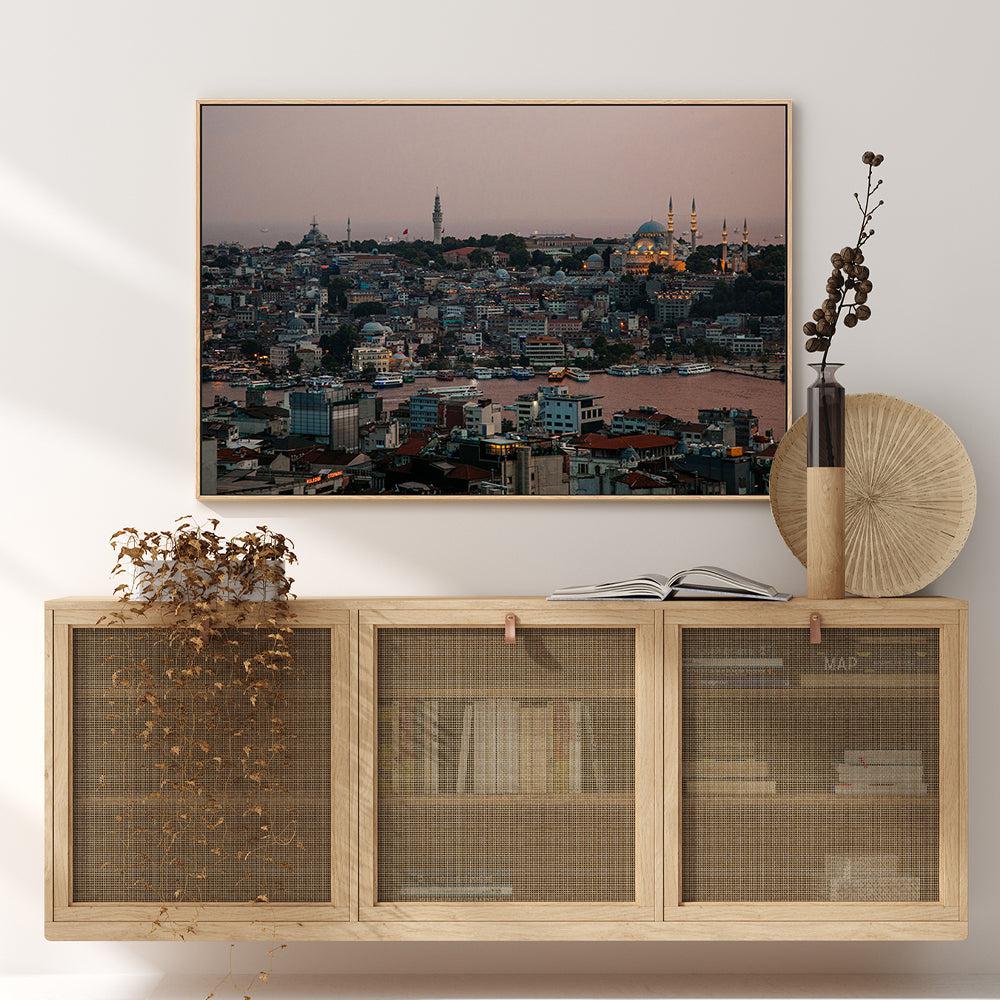 Istanbul, Turkey-Gioia-Prints-Framed-Canvas-Poster-GIOIA-WALL-ART