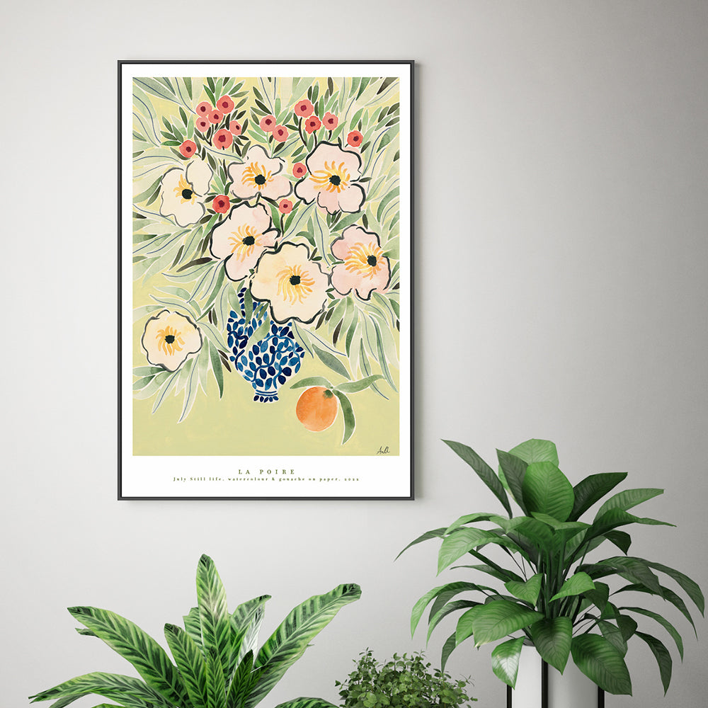 wall-art-print-canvas-poster-framed-July Still life , By La Poire-GIOIA-WALL-ART