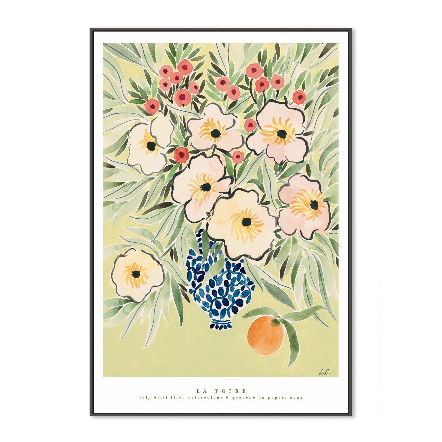 wall-art-print-canvas-poster-framed-July Still life , By La Poire-GIOIA-WALL-ART