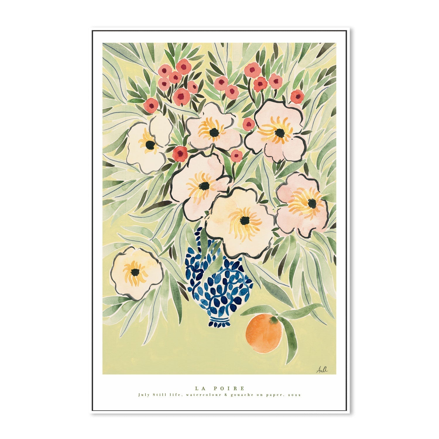 wall-art-print-canvas-poster-framed-July Still life , By La Poire-GIOIA-WALL-ART