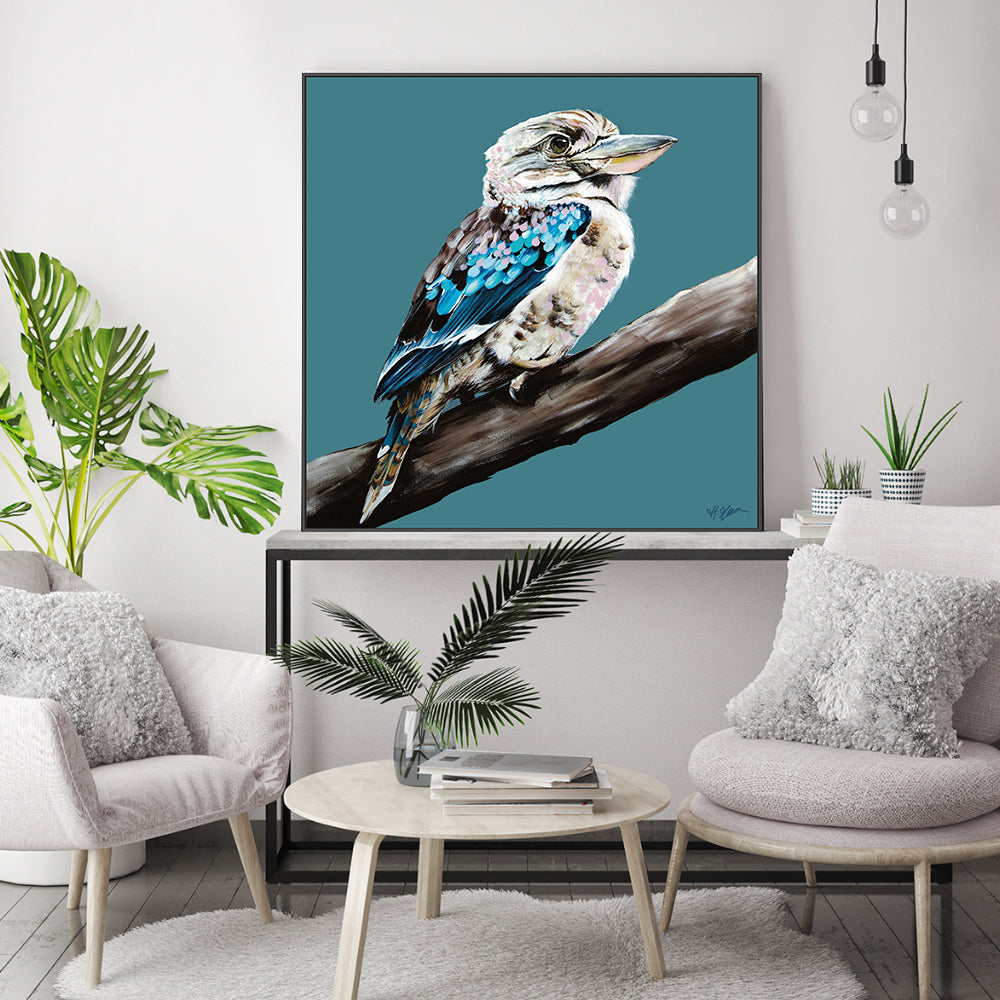 Kookaburra Blue, Style B , By Heylie Morris