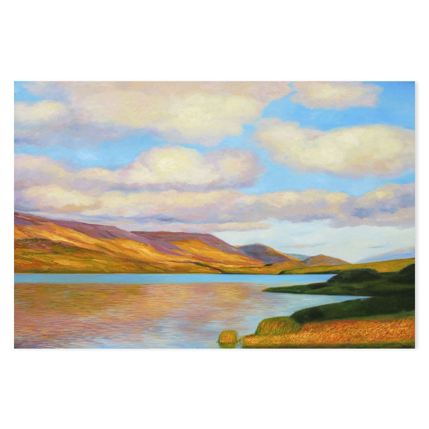 wall-art-print-canvas-poster-framed-Lake , By Ieva Baklane-GIOIA-WALL-ART