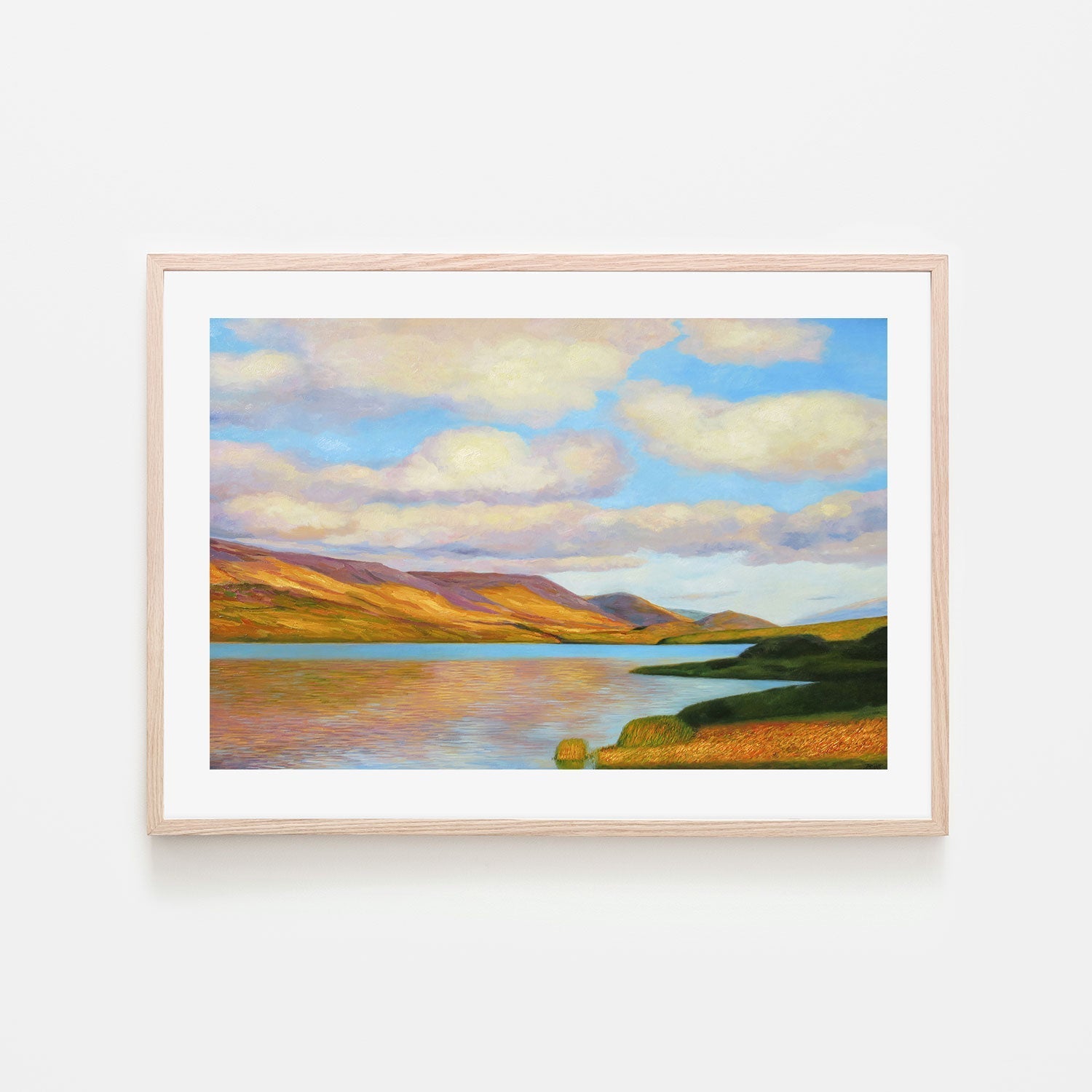 wall-art-print-canvas-poster-framed-Lake , By Ieva Baklane-GIOIA-WALL-ART