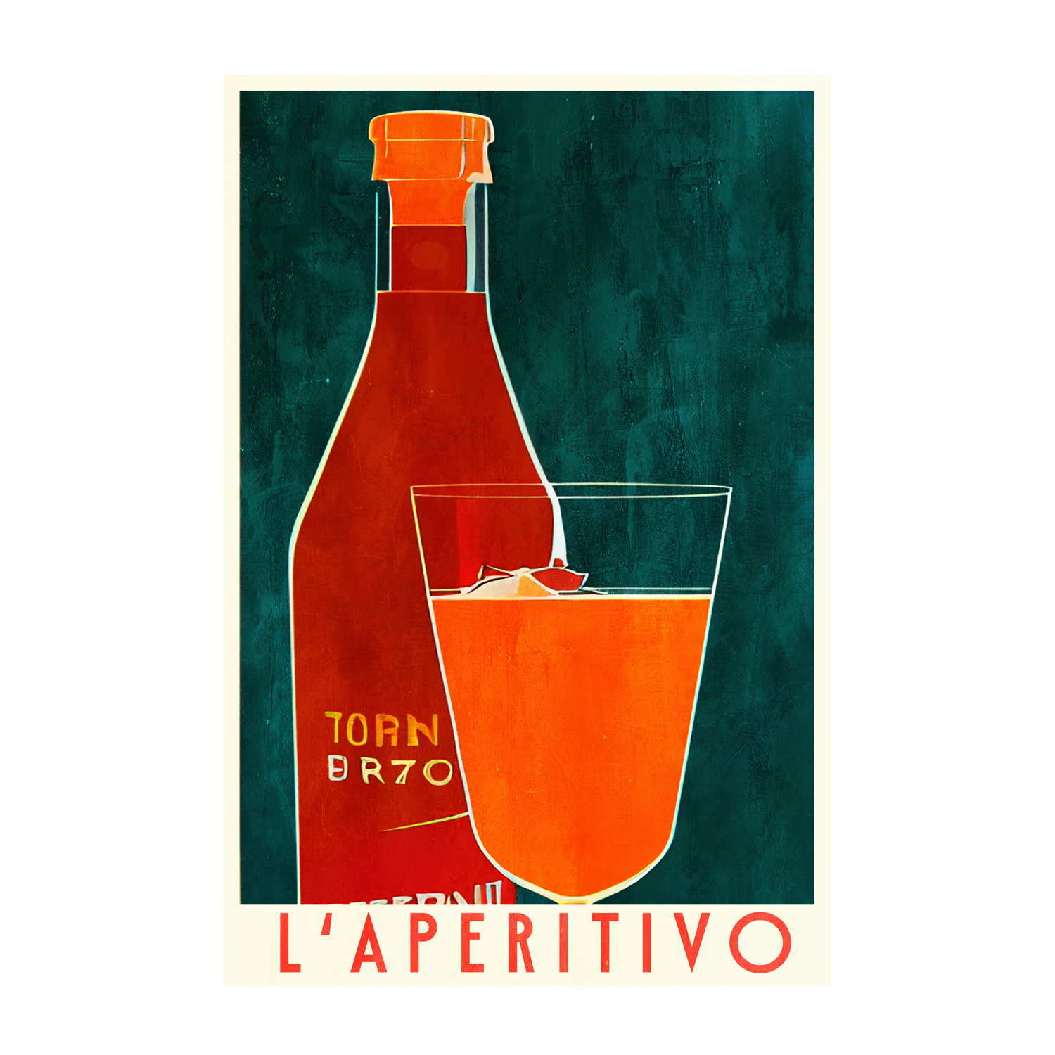 wall-art-print-canvas-poster-framed-L'aperitivo , By Bo Anderson-1