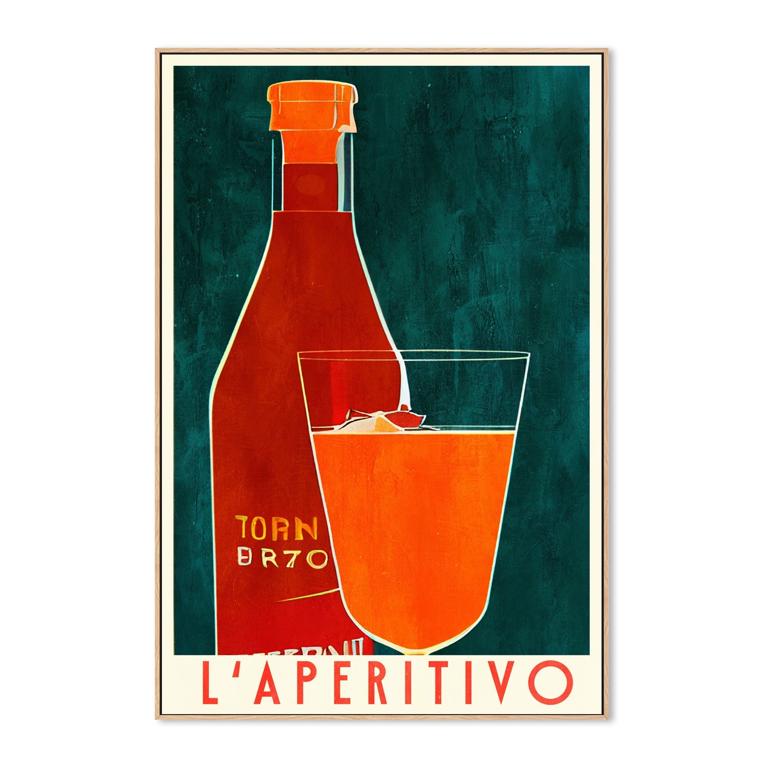 wall-art-print-canvas-poster-framed-L'aperitivo , By Bo Anderson-4