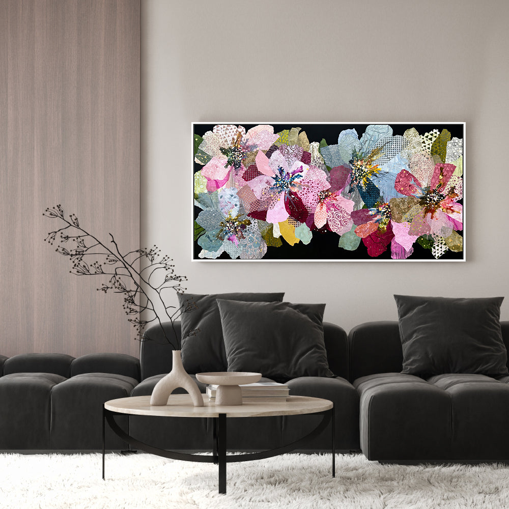 wall-art-print-canvas-poster-framed-Lauren's Garden , By Leanne Daquino-GIOIA-WALL-ART