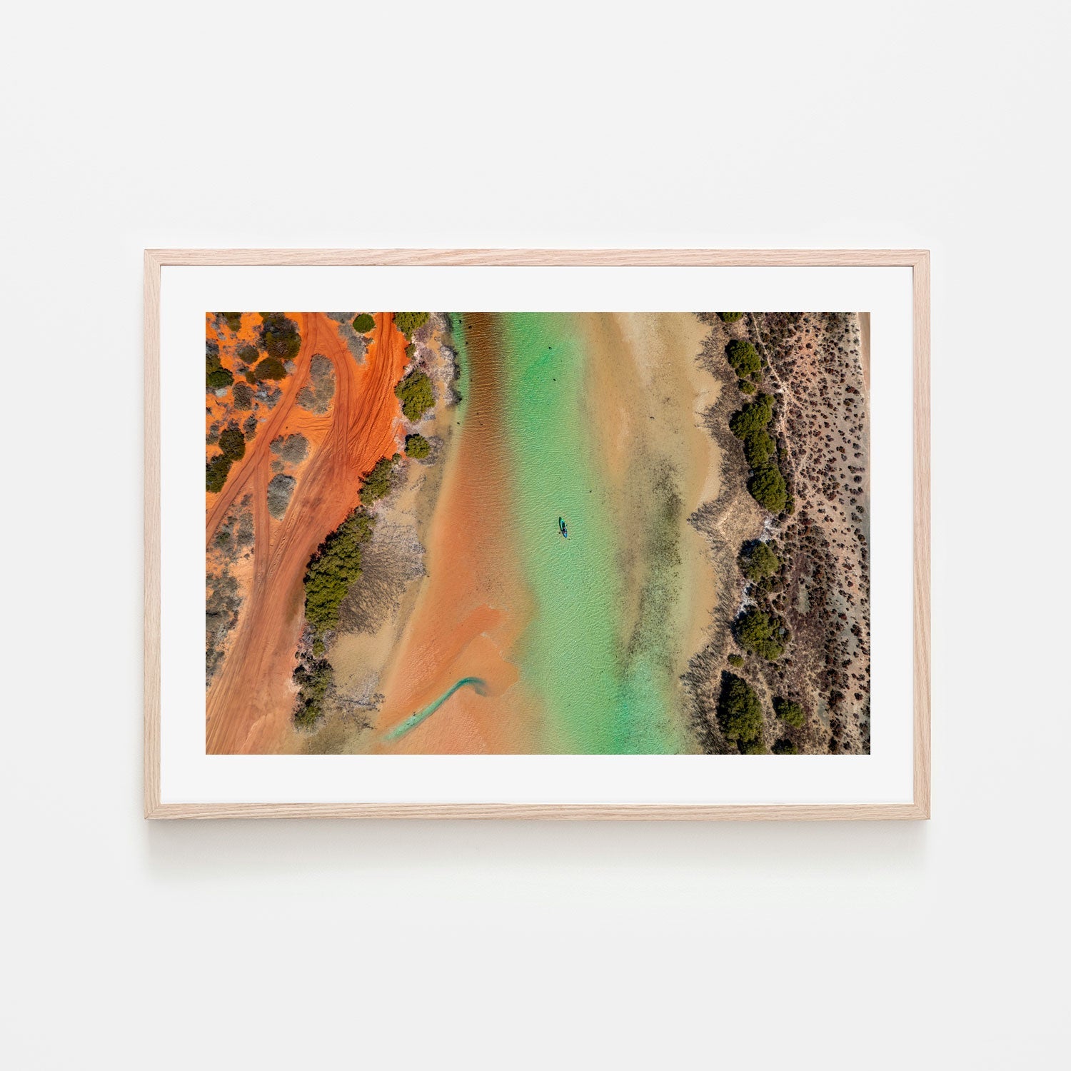 wall-art-print-canvas-poster-framed-Little Lagoon, Shark Bay, Style A , By Maddison Harris-6