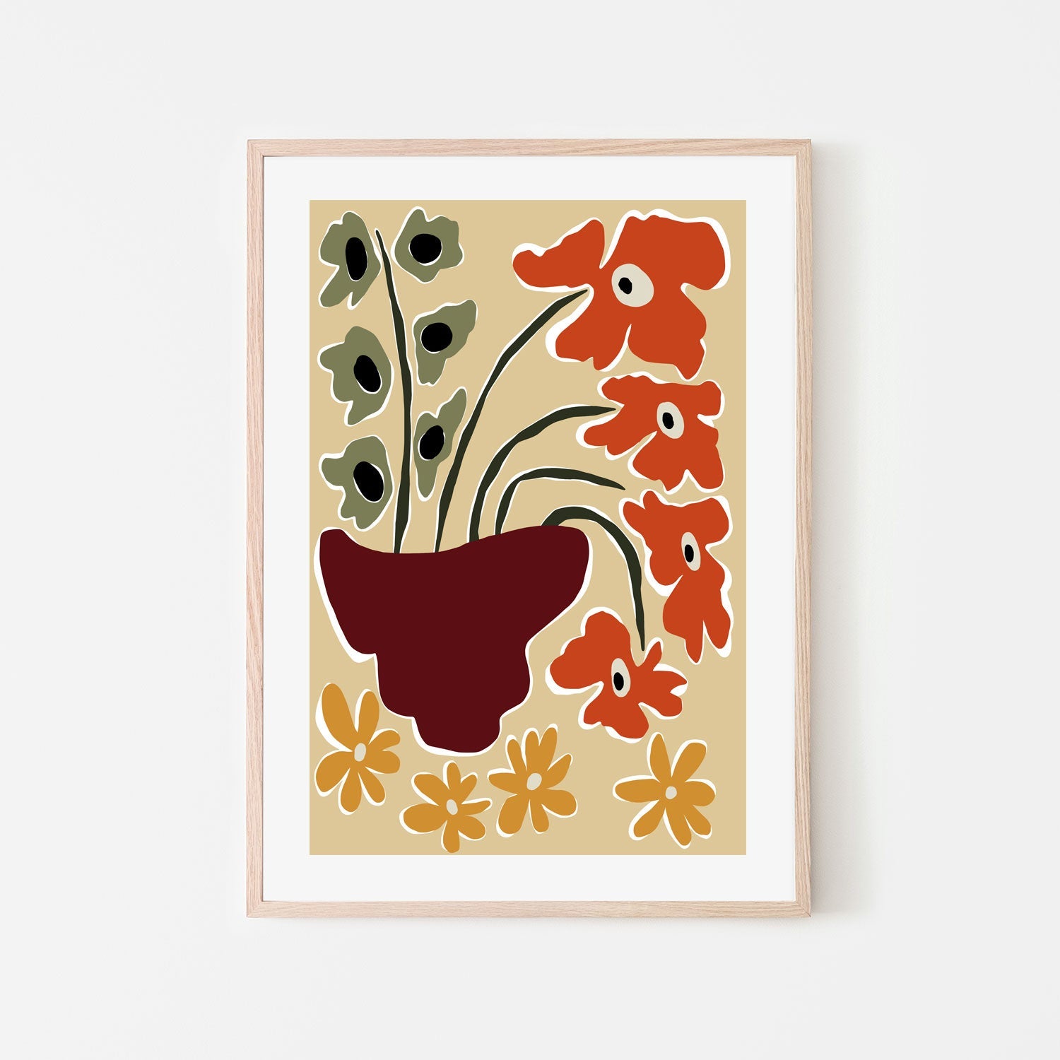 wall-art-print-canvas-poster-framed-Matisse Safari , By Miho Art Studio , By Miho Art Studio-6