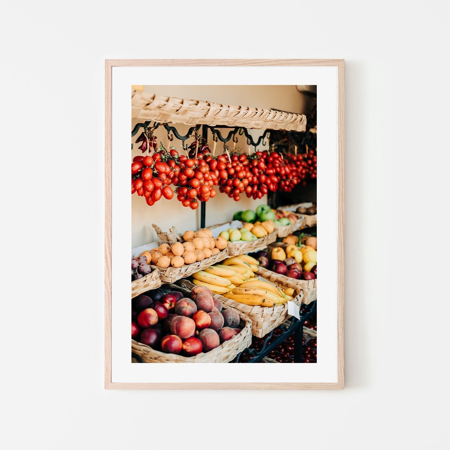 Mercato Italiano-Gioia-Prints-Framed-Canvas-Poster-GIOIA-WALL-ART