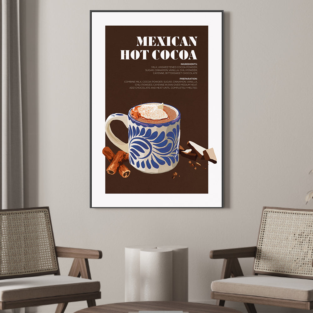 wall-art-print-canvas-poster-framed-Mex Hot Choc , By Rosalyn Gray-GIOIA-WALL-ART