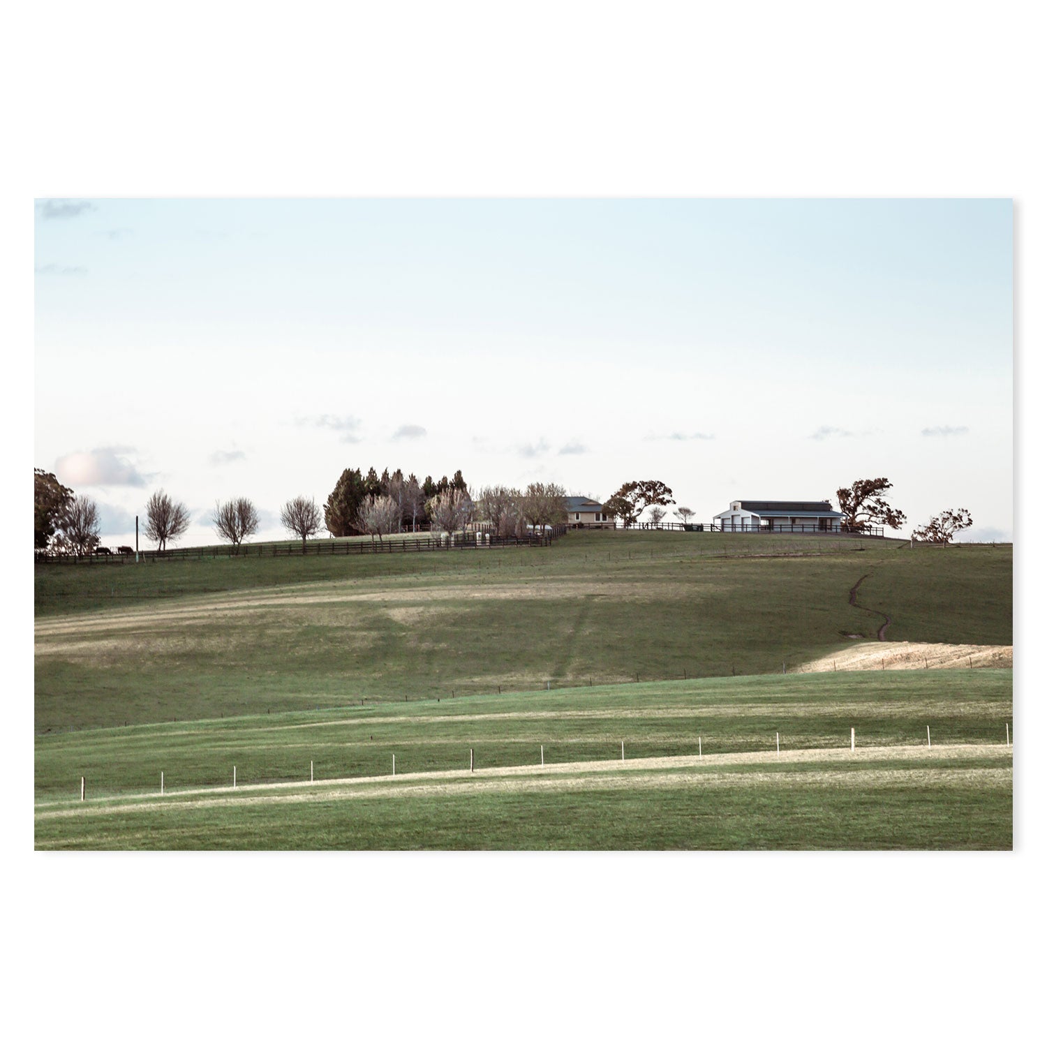 wall-art-print-canvas-poster-framed-Moss Vale Hill, Style A , By Tricia Brennan-GIOIA-WALL-ART