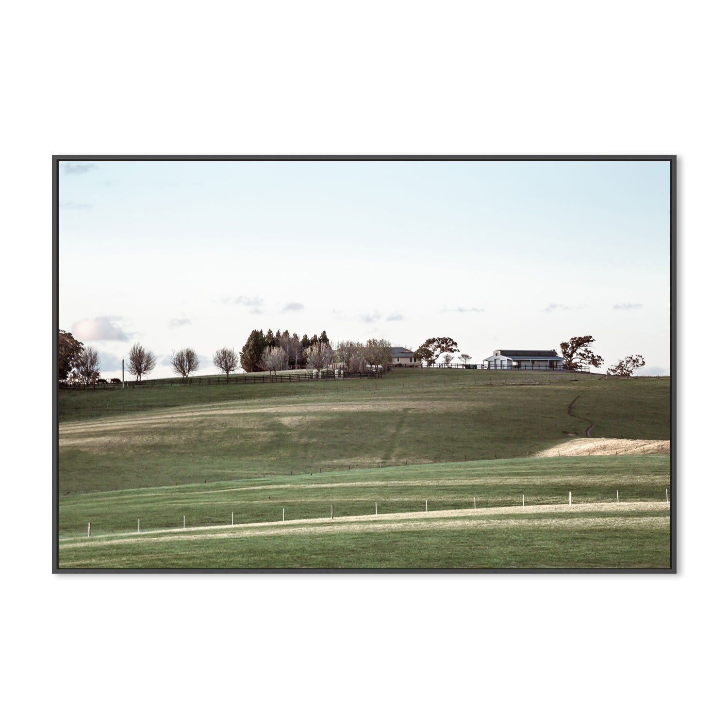 wall-art-print-canvas-poster-framed-Moss Vale Hill, Style A , By Tricia Brennan-GIOIA-WALL-ART