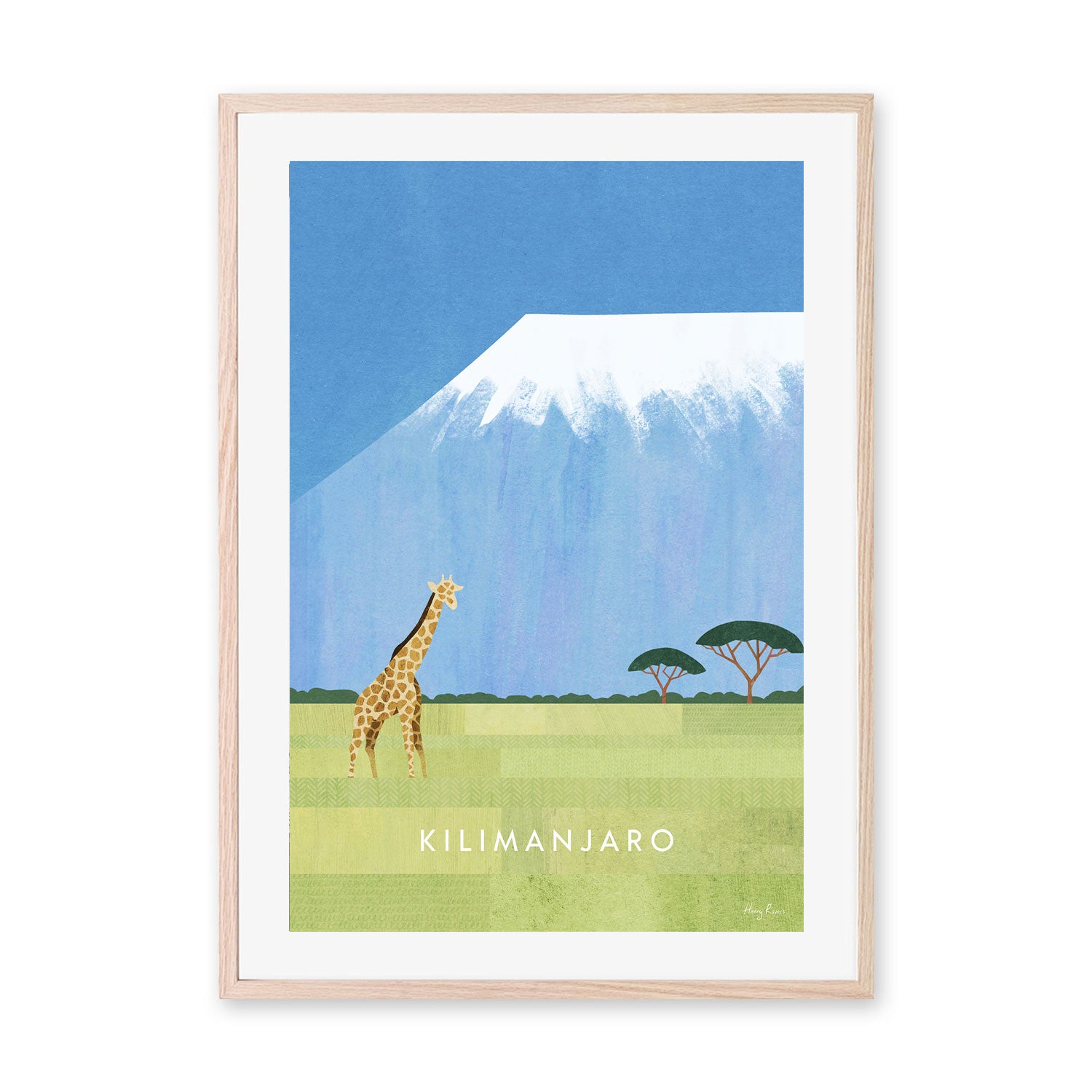 wall-art-print-canvas-poster-framed-Mount Kilimanjaro, Tanzania , By Henry Rivers-GIOIA-WALL-ART