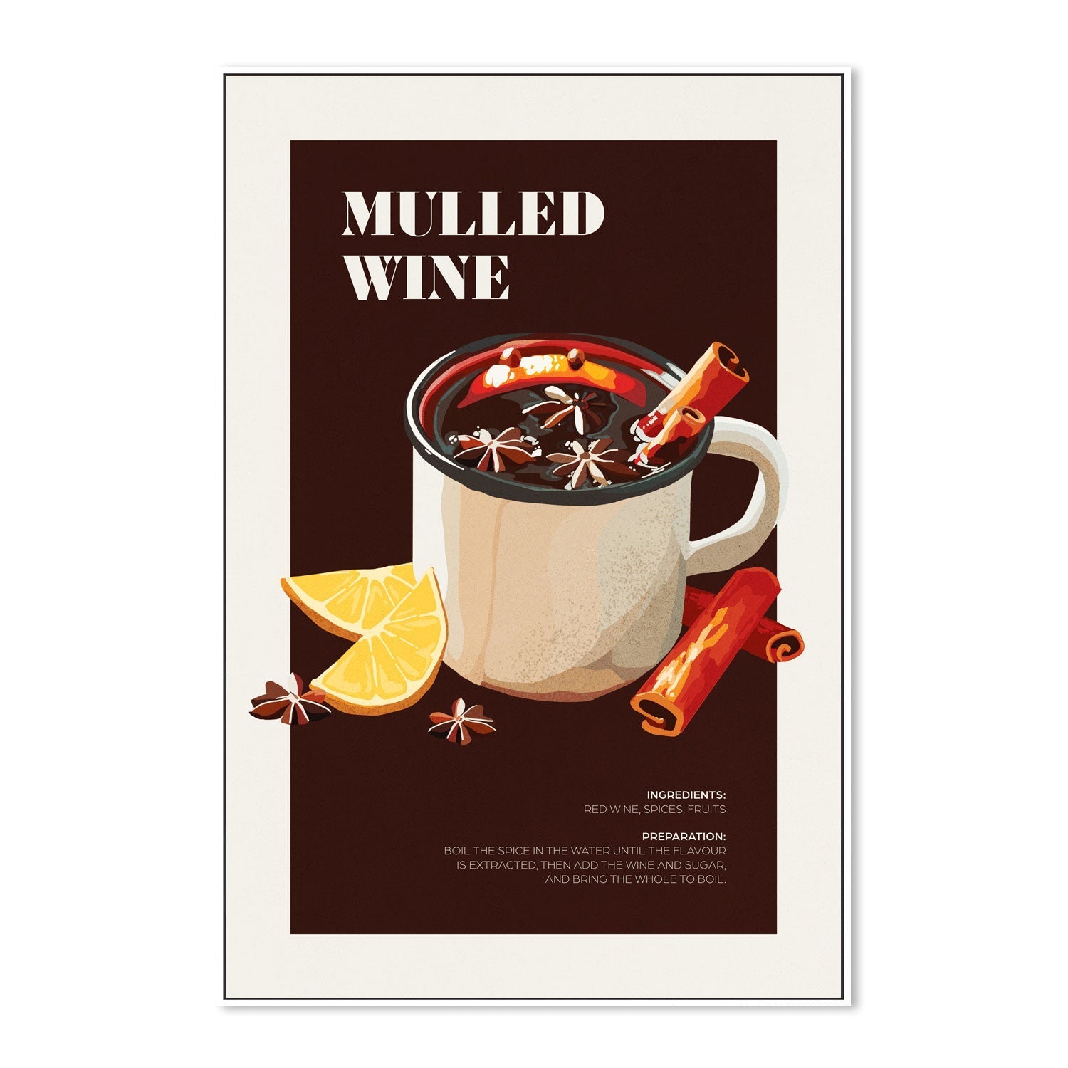 wall-art-print-canvas-poster-framed-Mulled Wine , By Rosalyn Gray-GIOIA-WALL-ART