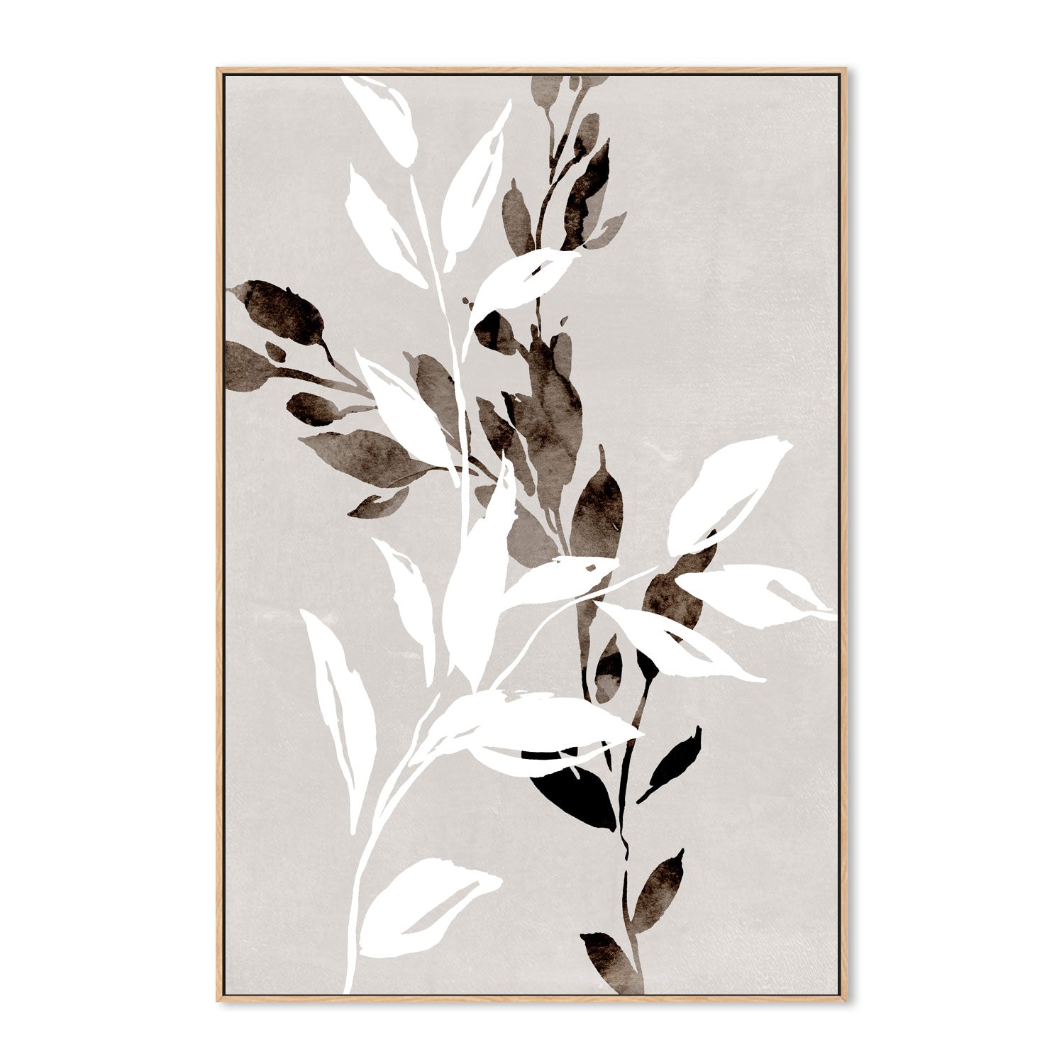 wall-art-print-canvas-poster-framed-Neutral Botanical, Style B , By Nina Blue-4