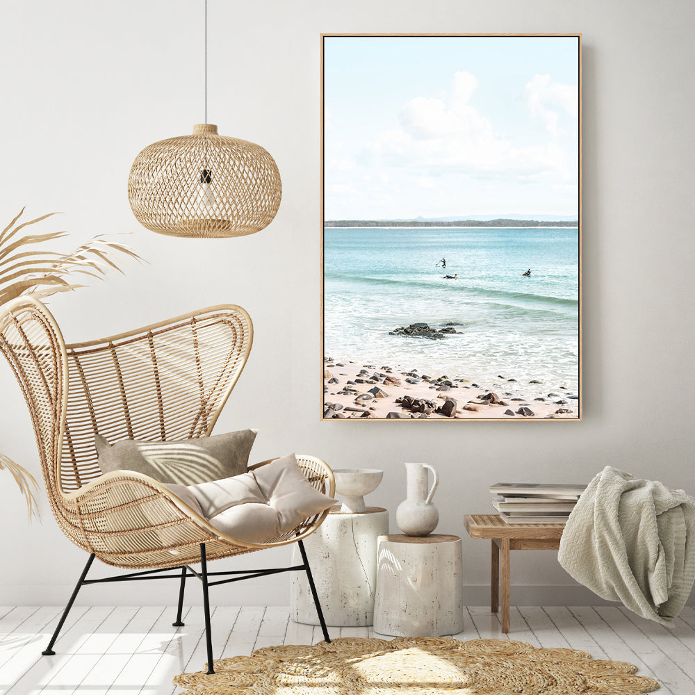 wall-art-print-canvas-poster-framed-Noosa Paddle , By Tricia Brennan-GIOIA-WALL-ART