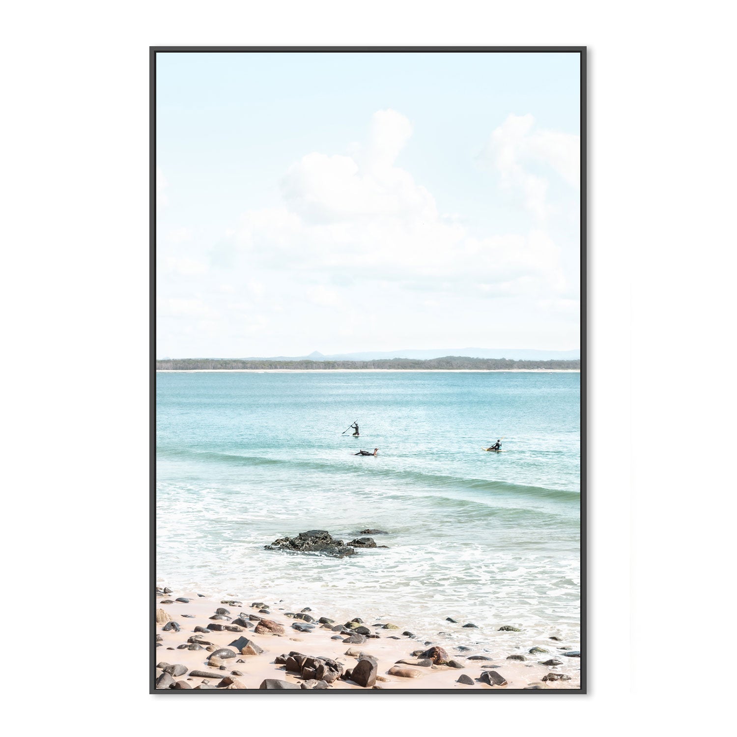 wall-art-print-canvas-poster-framed-Noosa Paddle , By Tricia Brennan-GIOIA-WALL-ART