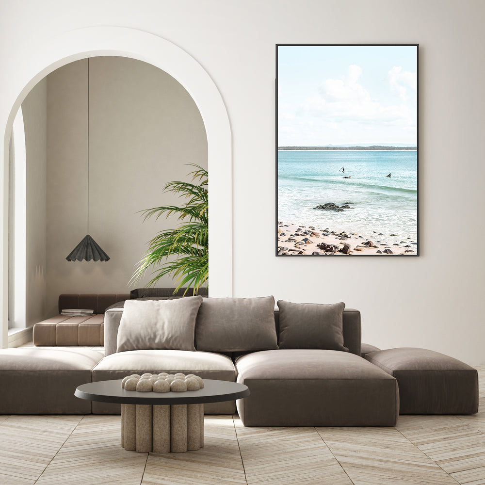 wall-art-print-canvas-poster-framed-Noosa Paddle , By Tricia Brennan-GIOIA-WALL-ART