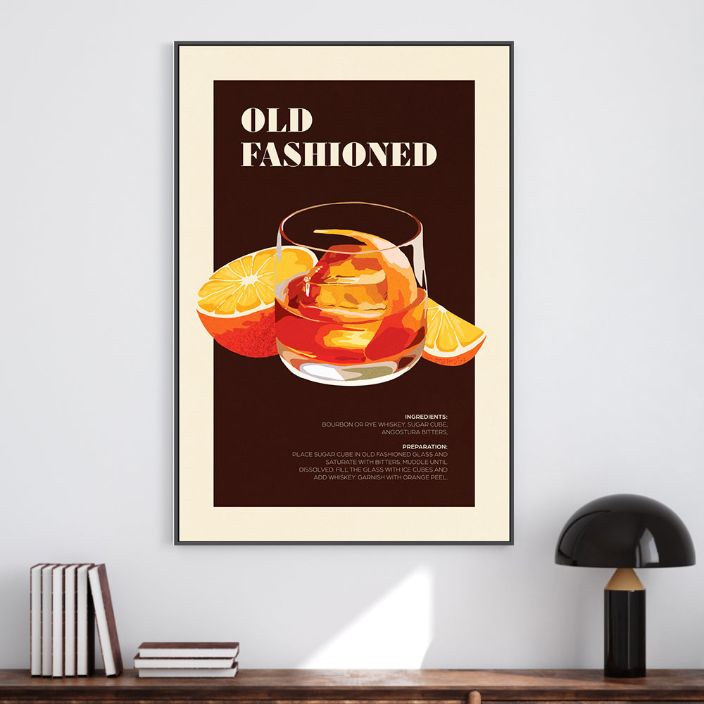 wall-art-print-canvas-poster-framed-Old Fashioned , By Rosalyn Gray-GIOIA-WALL-ART