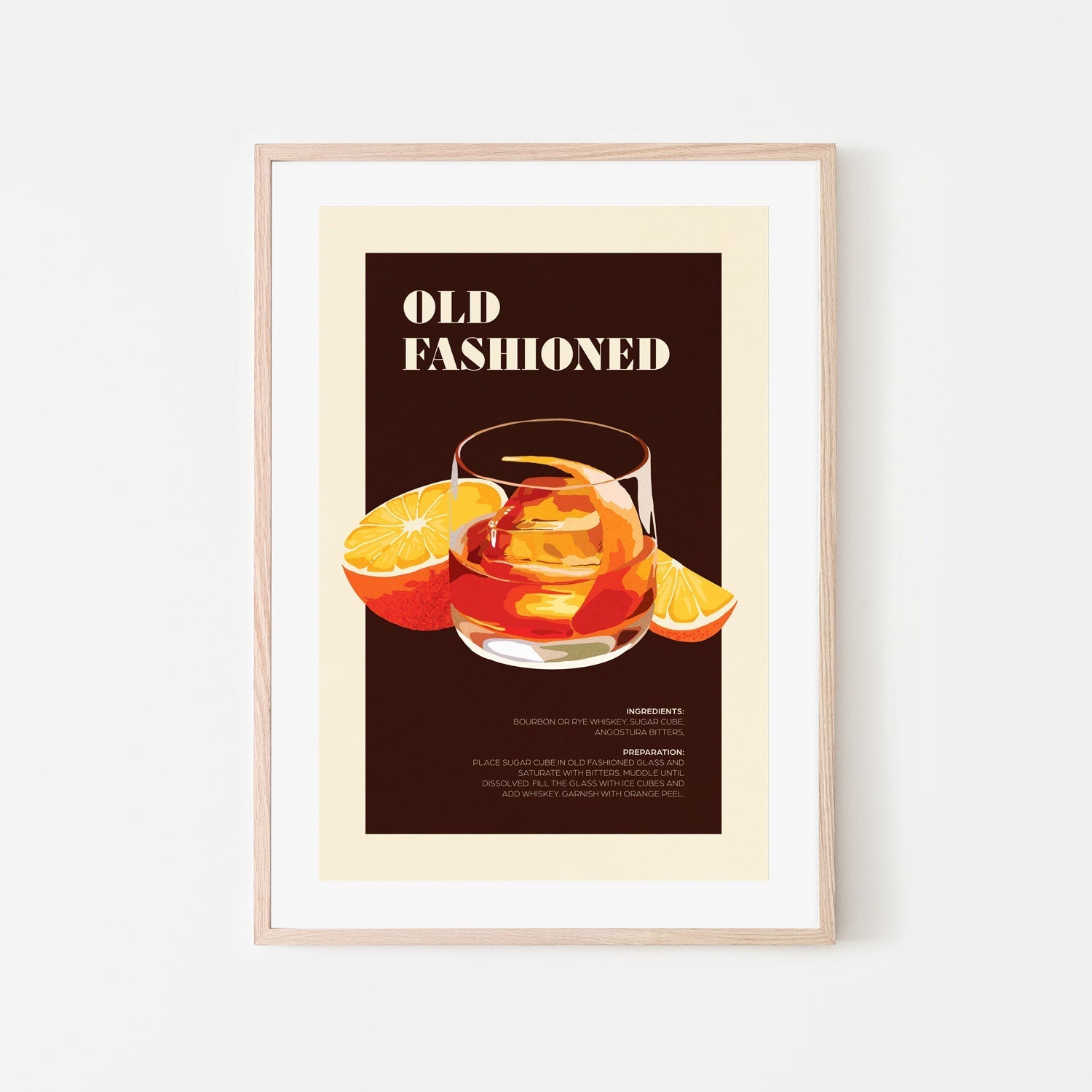 wall-art-print-canvas-poster-framed-Old Fashioned , By Rosalyn Gray-GIOIA-WALL-ART