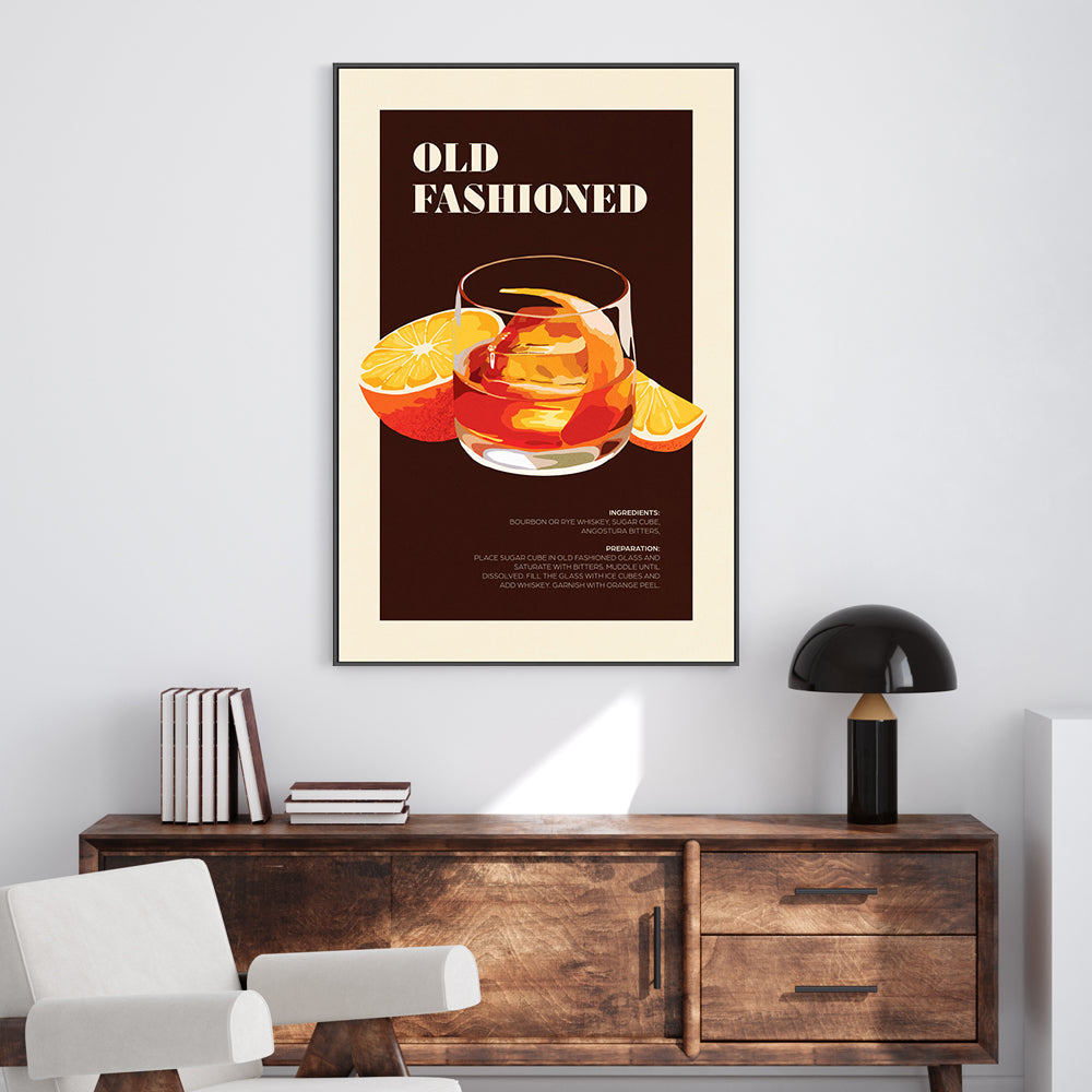 wall-art-print-canvas-poster-framed-Old Fashioned , By Rosalyn Gray-GIOIA-WALL-ART