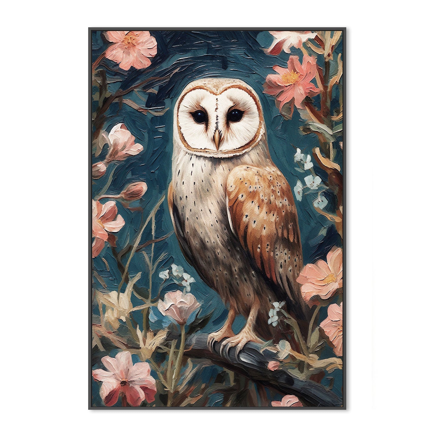 Little Owl Poster Painting sale canvas 16*24 inch