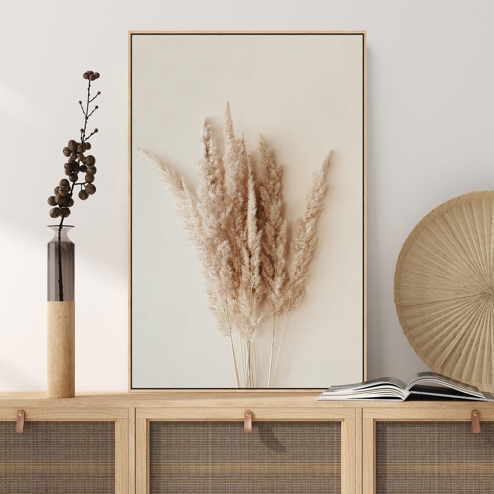 wall-art-print-canvas-poster-framed-Pampas Bunch-by-Gioia Wall Art-Gioia Wall Art