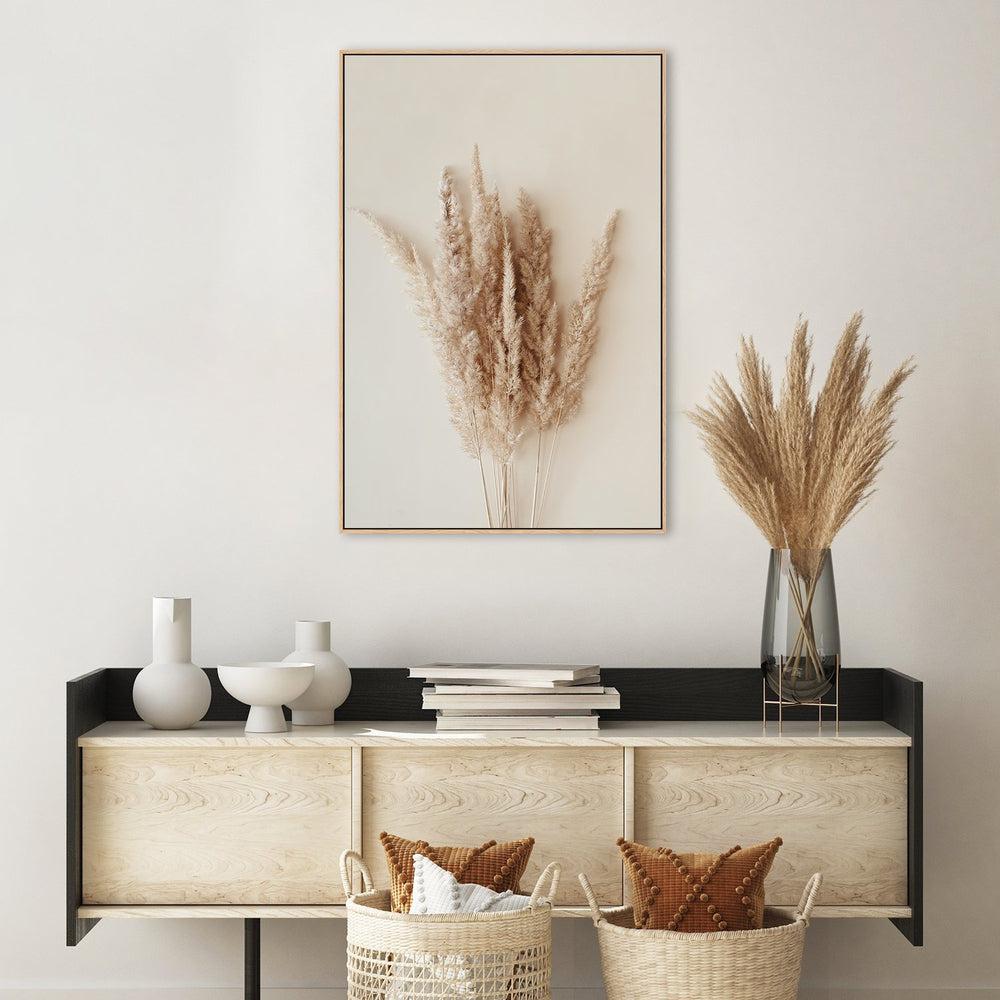 wall-art-print-canvas-poster-framed-Pampas Bunch-by-Gioia Wall Art-Gioia Wall Art