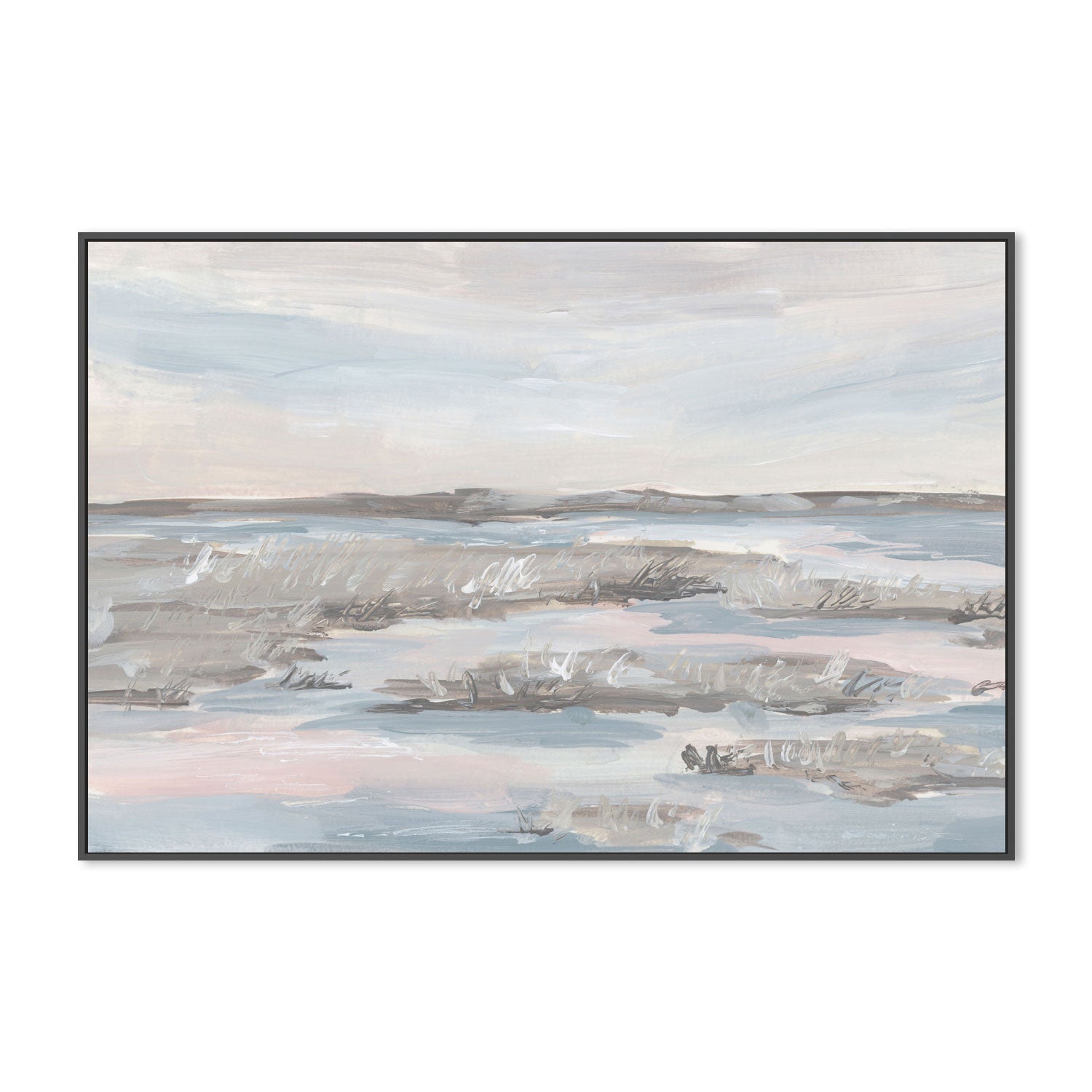 wall-art-print-canvas-poster-framed-Pink Horizon, Style B , By Emily Wood-3