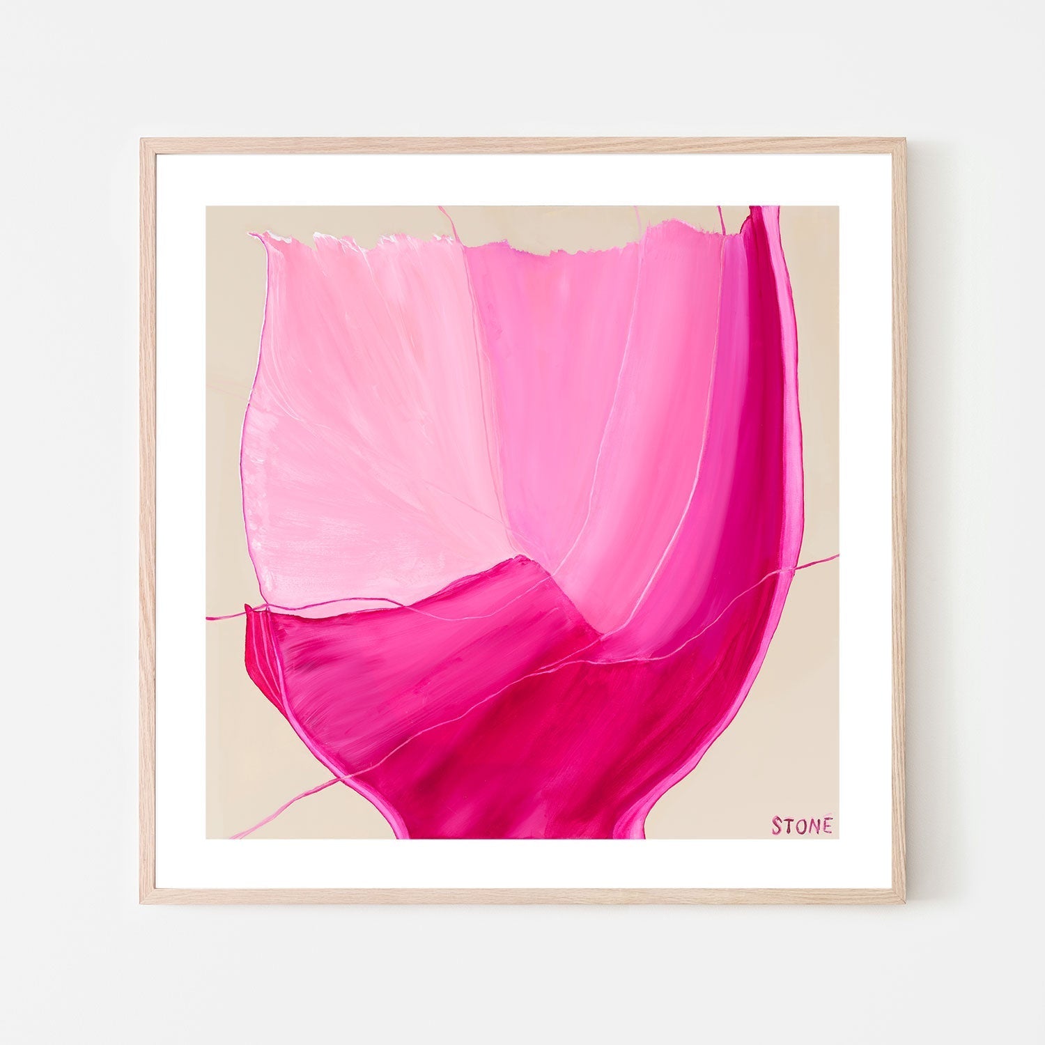 wall-art-print-canvas-poster-framed-Pink Luxe , By Belinda Stone-GIOIA-WALL-ART