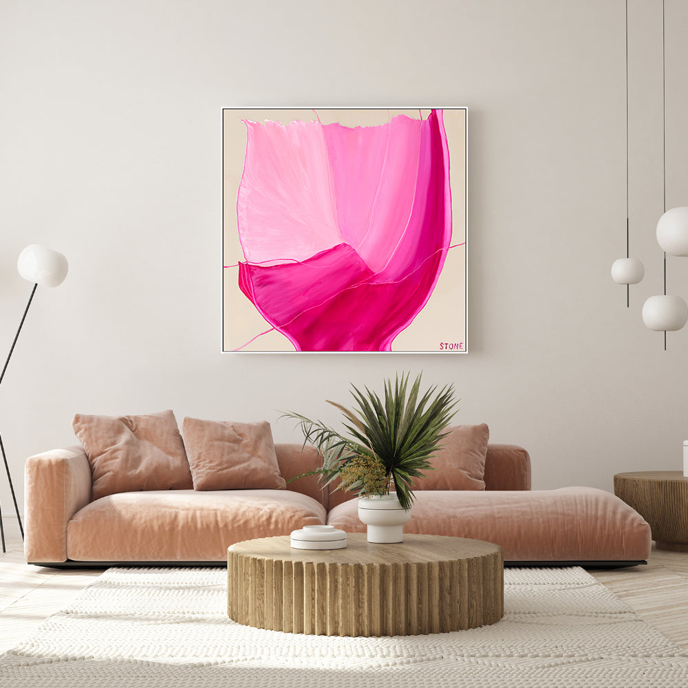 wall-art-print-canvas-poster-framed-Pink Luxe , By Belinda Stone-GIOIA-WALL-ART