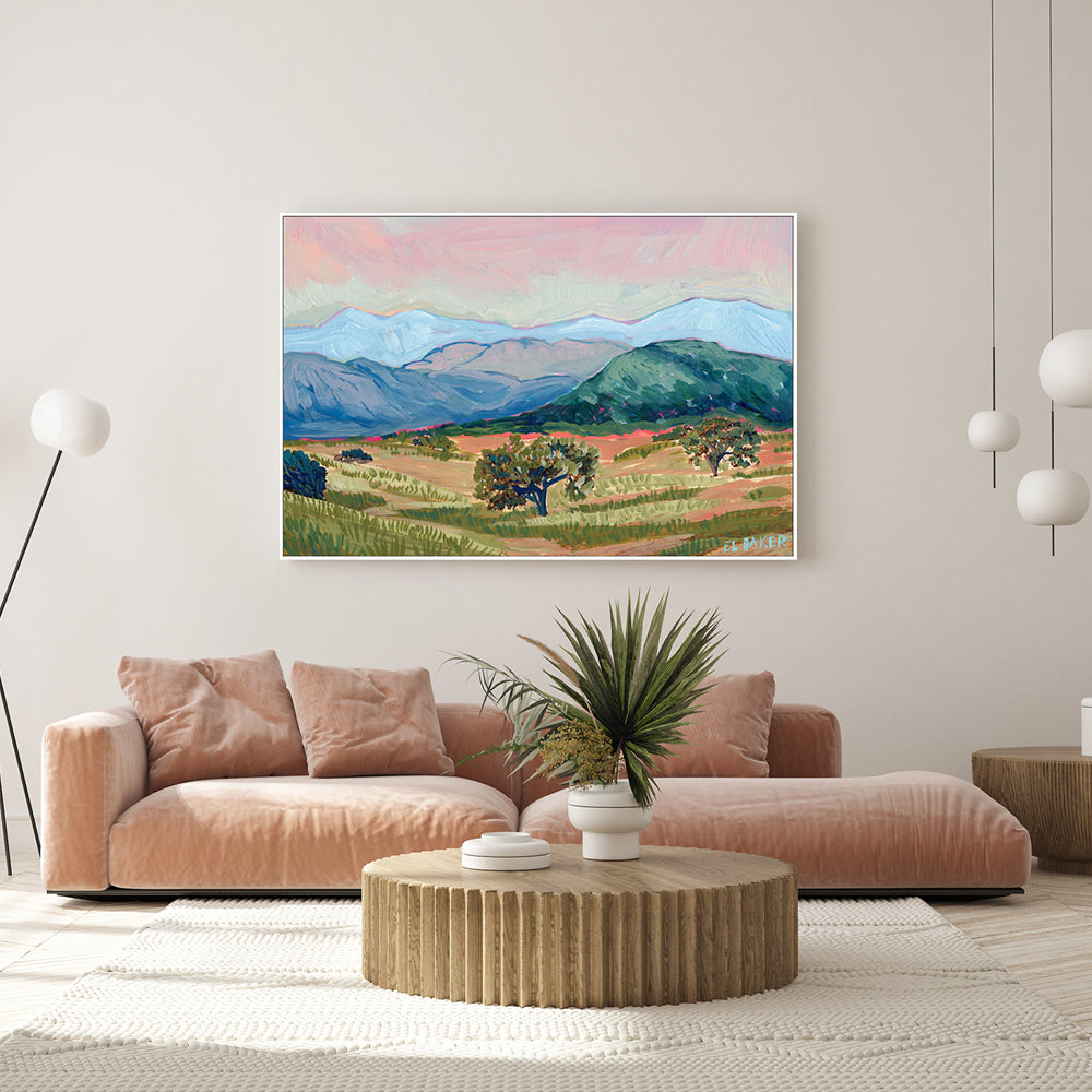 wall-art-print-canvas-poster-framed-Pink Sky , By Eleanor Baker-2