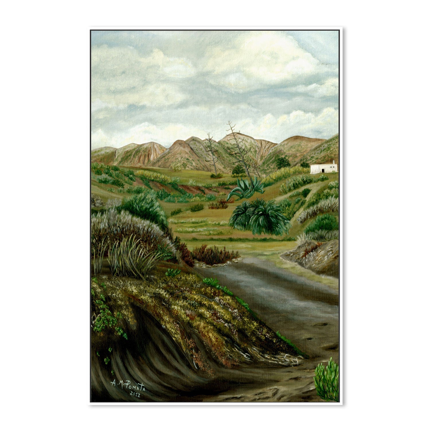 wall-art-print-canvas-poster-framed-Pitas' Path , By Angeles M. Pomata-5