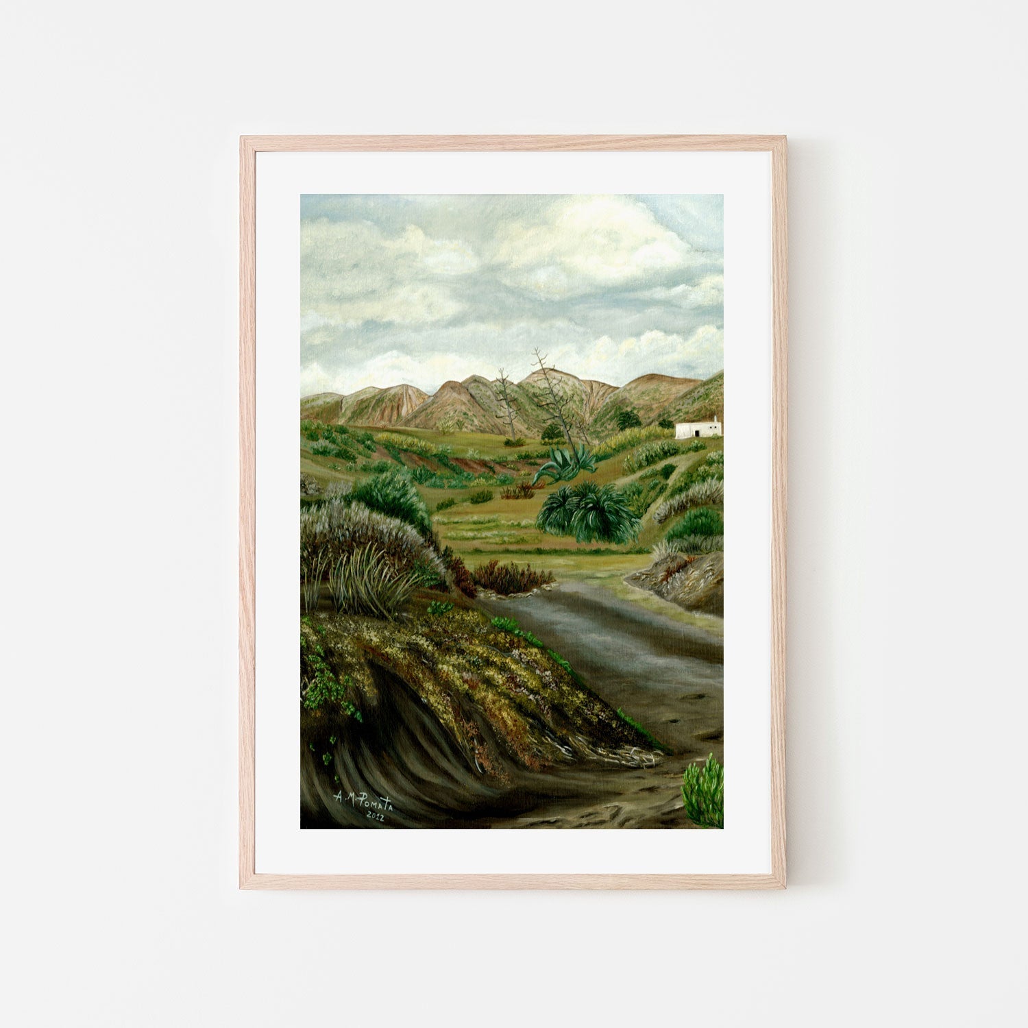 wall-art-print-canvas-poster-framed-Pitas' Path , By Angeles M. Pomata-6