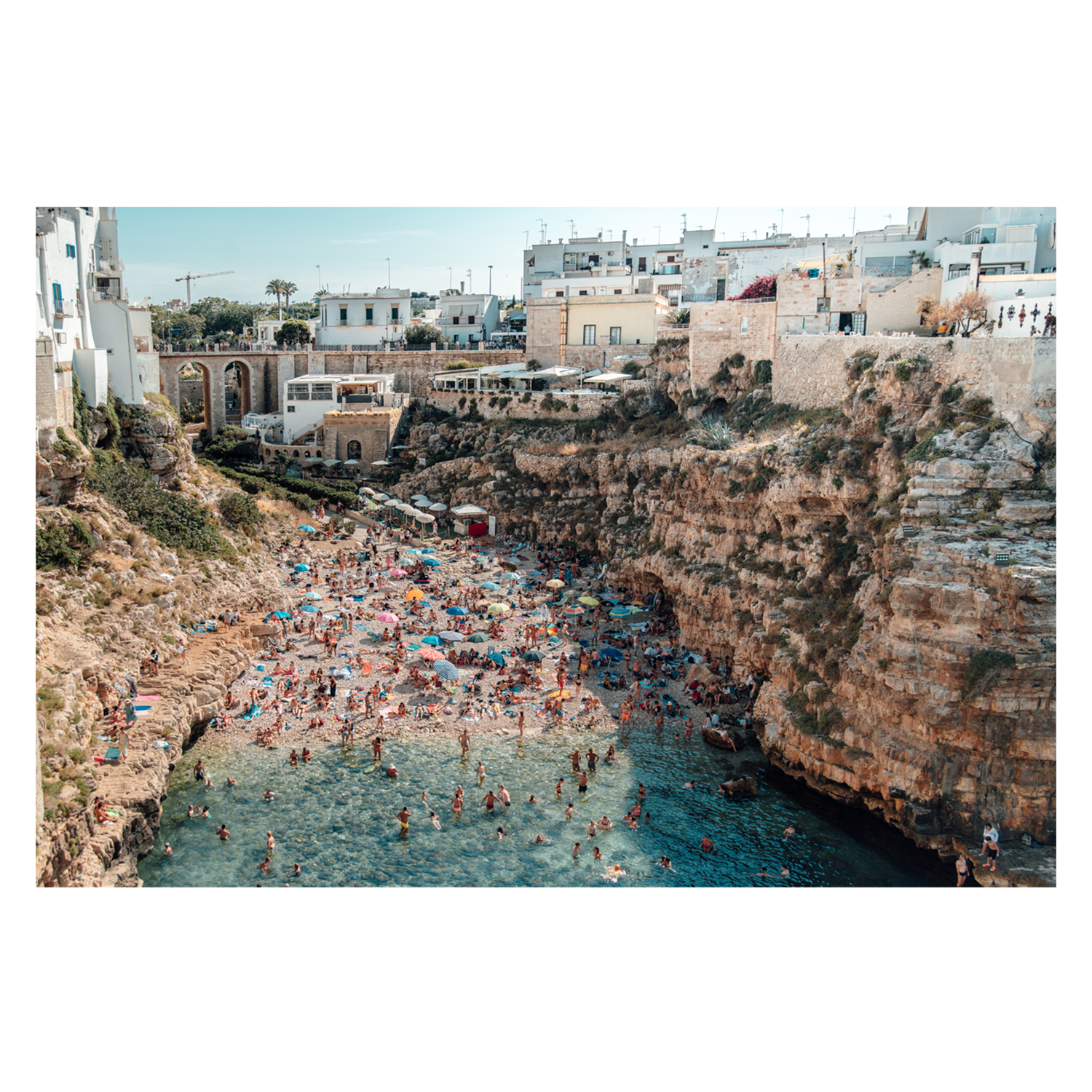 wall-art-print-canvas-poster-framed-Polignano A Mare , By Josh Silver-1