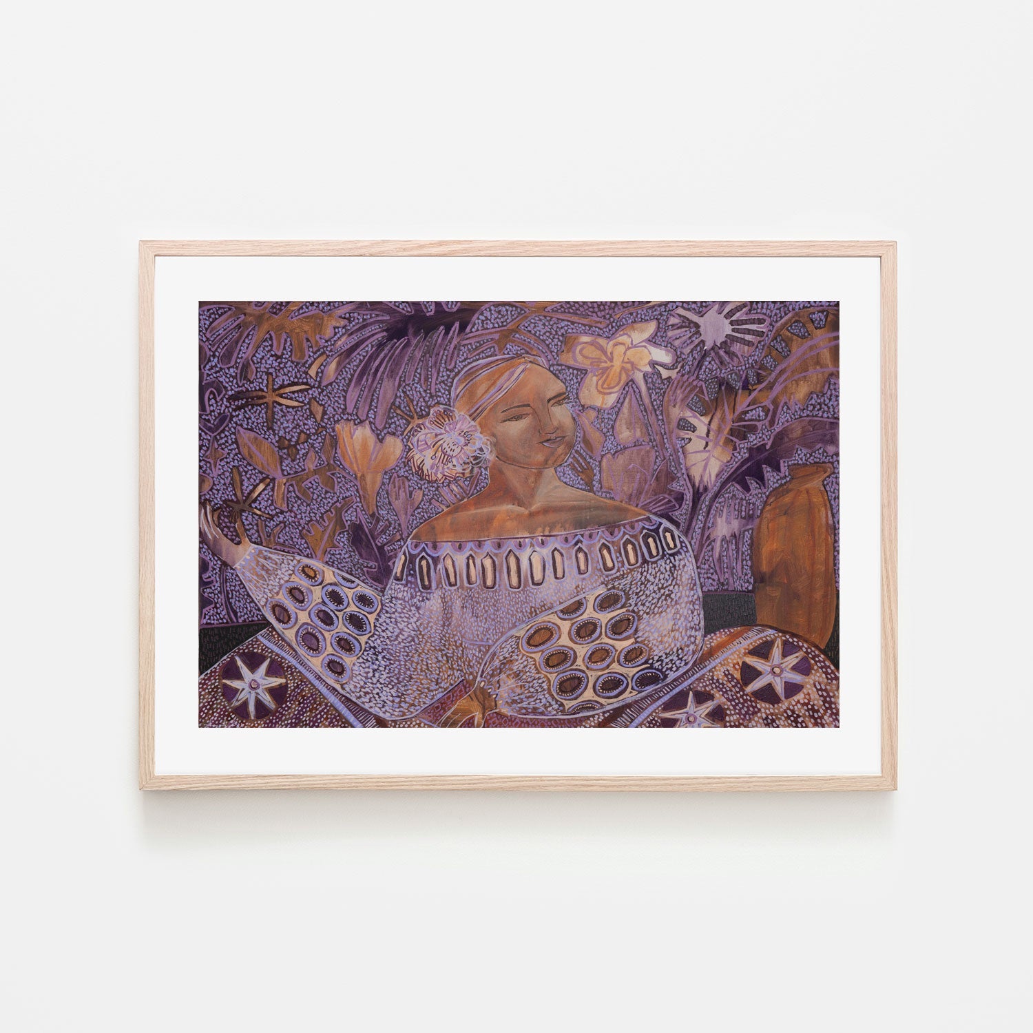 wall-art-print-canvas-poster-framed-Pono, Amethyst , By Amanda Skye-6