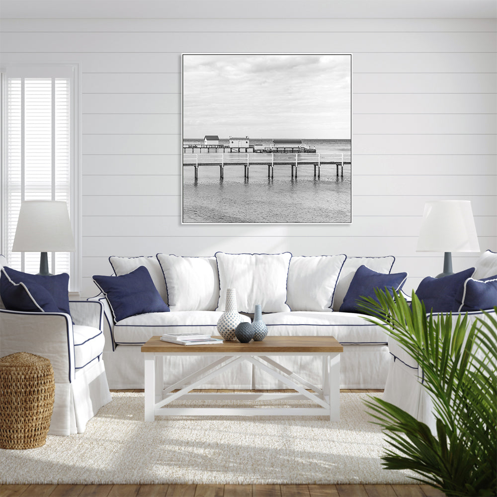 wall-art-print-canvas-poster-framed-Portsea Pier , By Tricia Brennan-GIOIA-WALL-ART