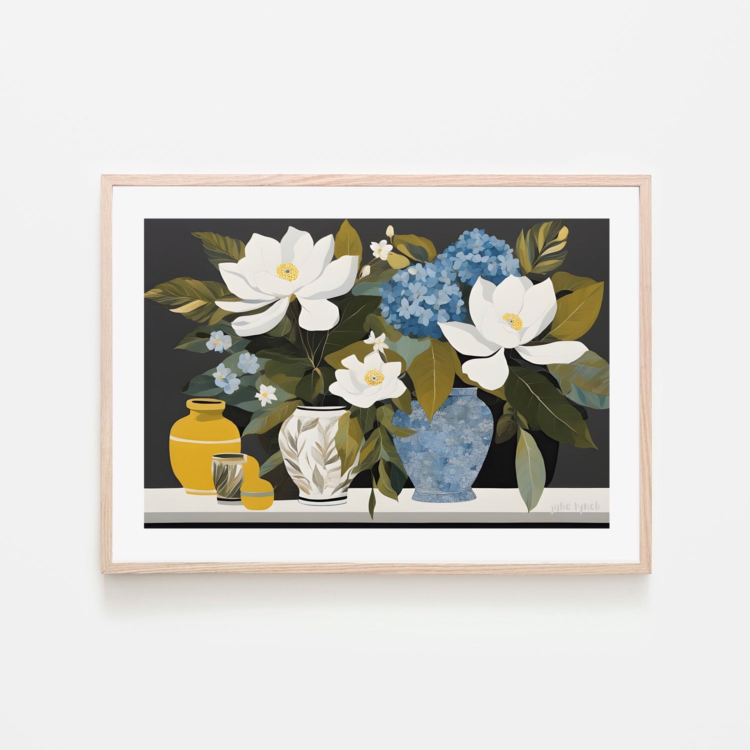 wall-art-print-canvas-poster-framed-Pots of Splendour , By Julie Lynch-6