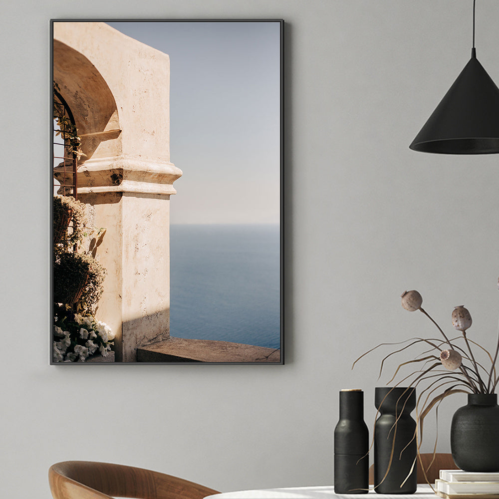 Ravello View, Italy-Gioia-Prints-Framed-Canvas-Poster-GIOIA-WALL-ART