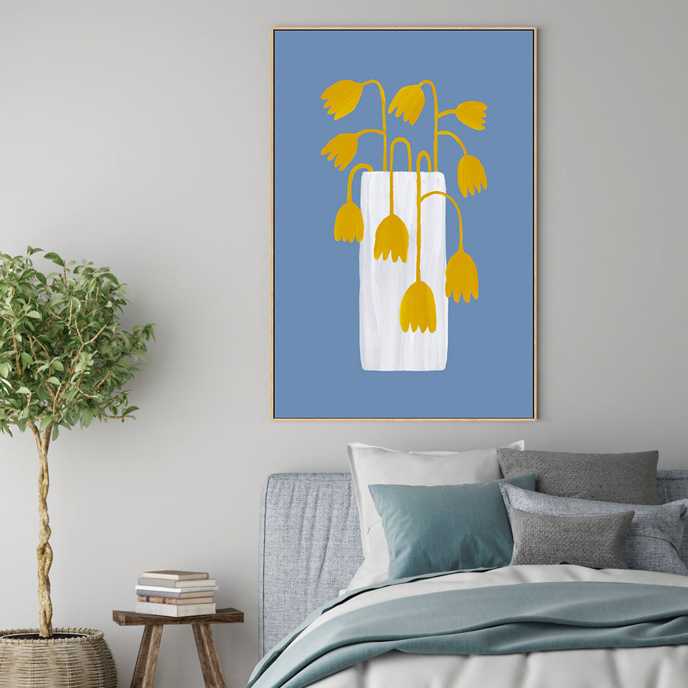 wall-art-print-canvas-poster-framed-Retro Vase , By Pictufy-2