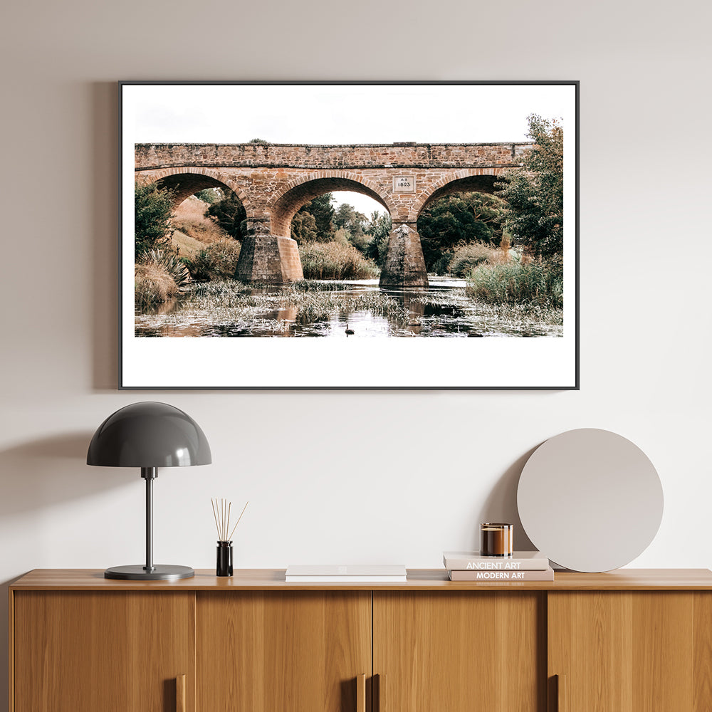 wall-art-print-canvas-poster-framed-Richmond Bridge , By Kellie Morris-GIOIA-WALL-ART