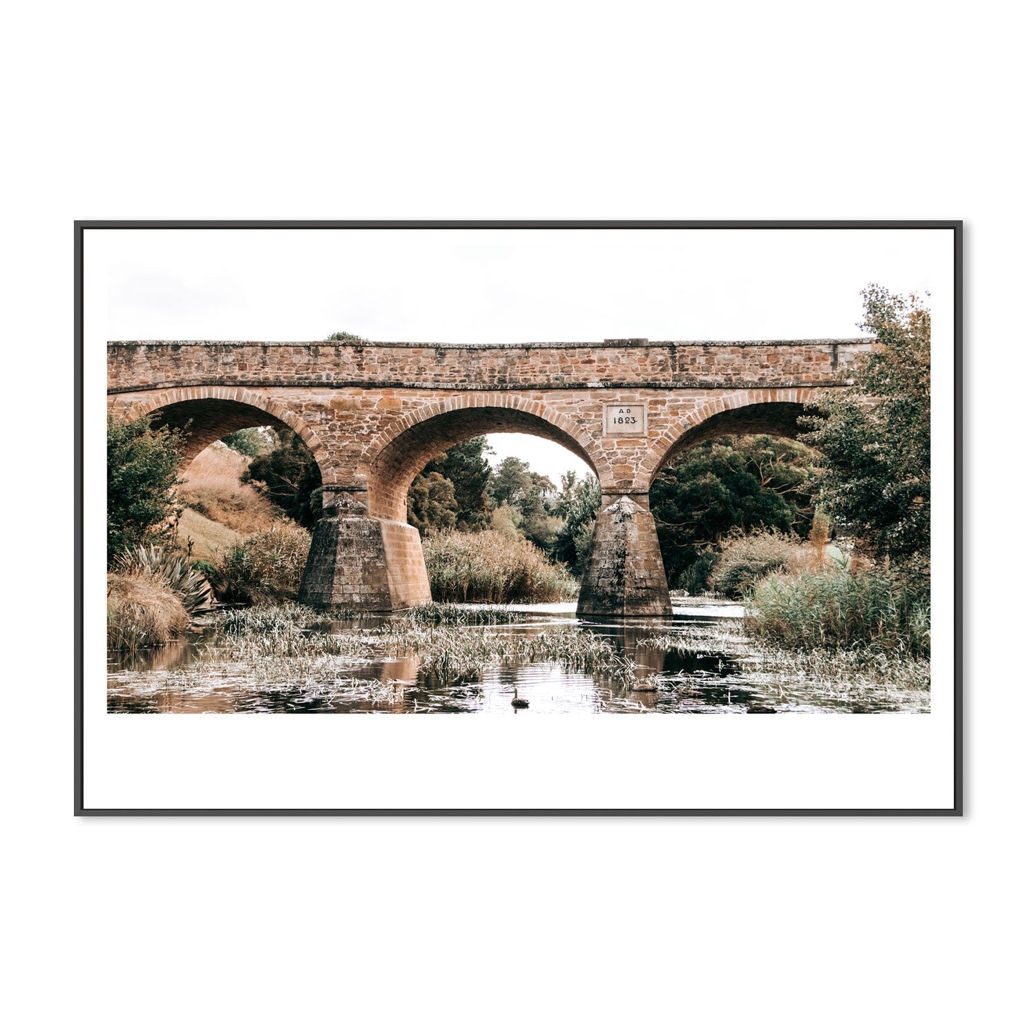 wall-art-print-canvas-poster-framed-Richmond Bridge , By Kellie Morris-GIOIA-WALL-ART