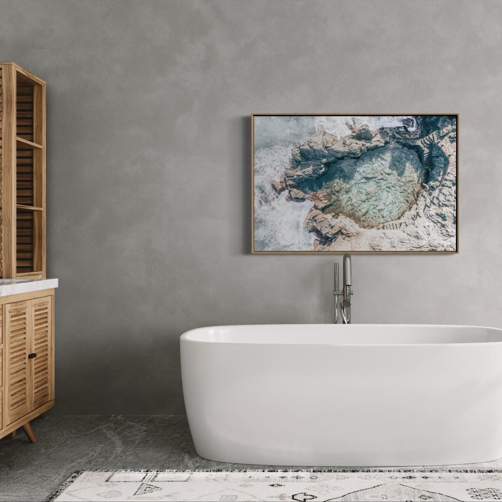 Rock Pool-Gioia-Prints-Framed-Canvas-Poster-GIOIA-WALL-ART