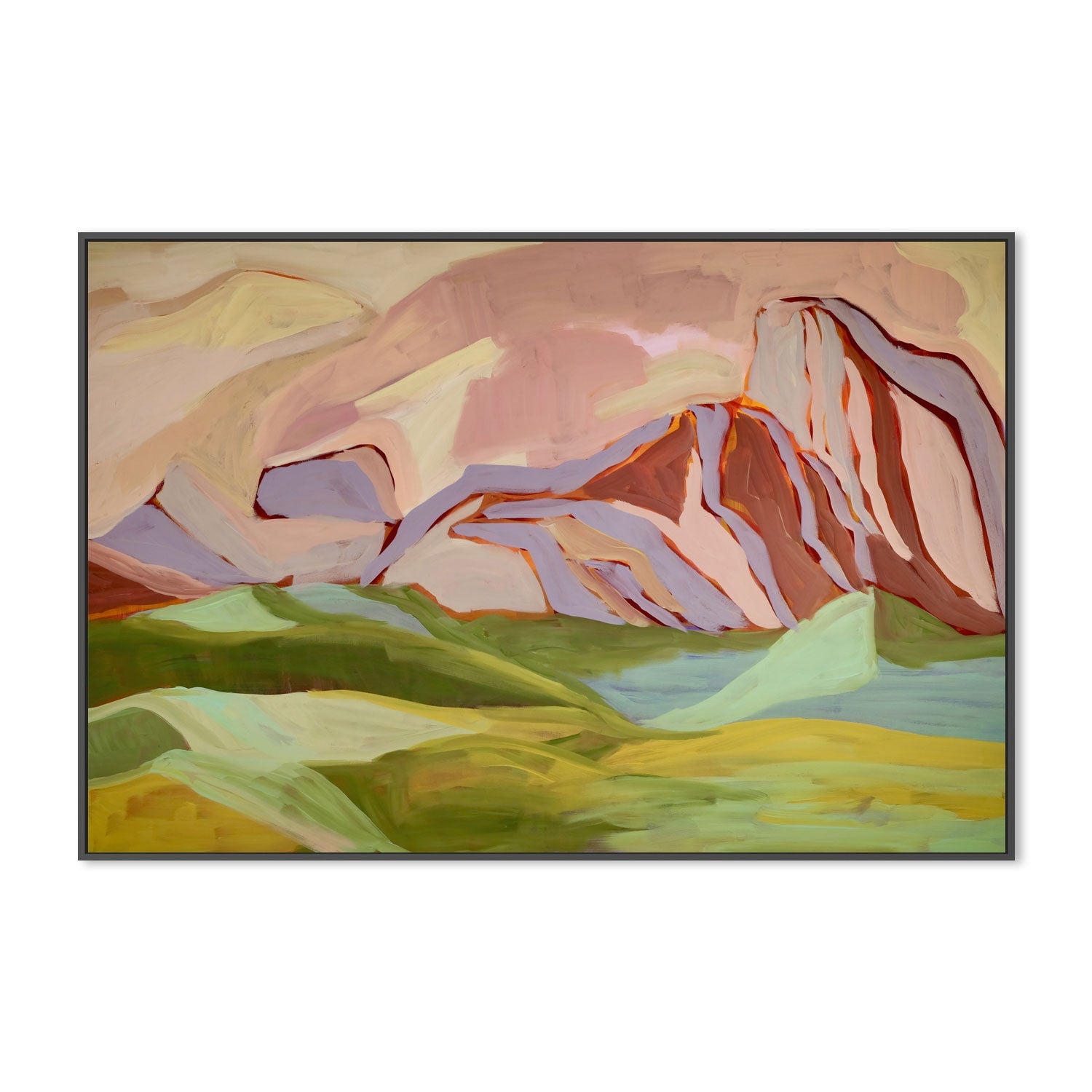 wall-art-print-canvas-poster-framed-Rolling Hills , By Eleanor Baker-3